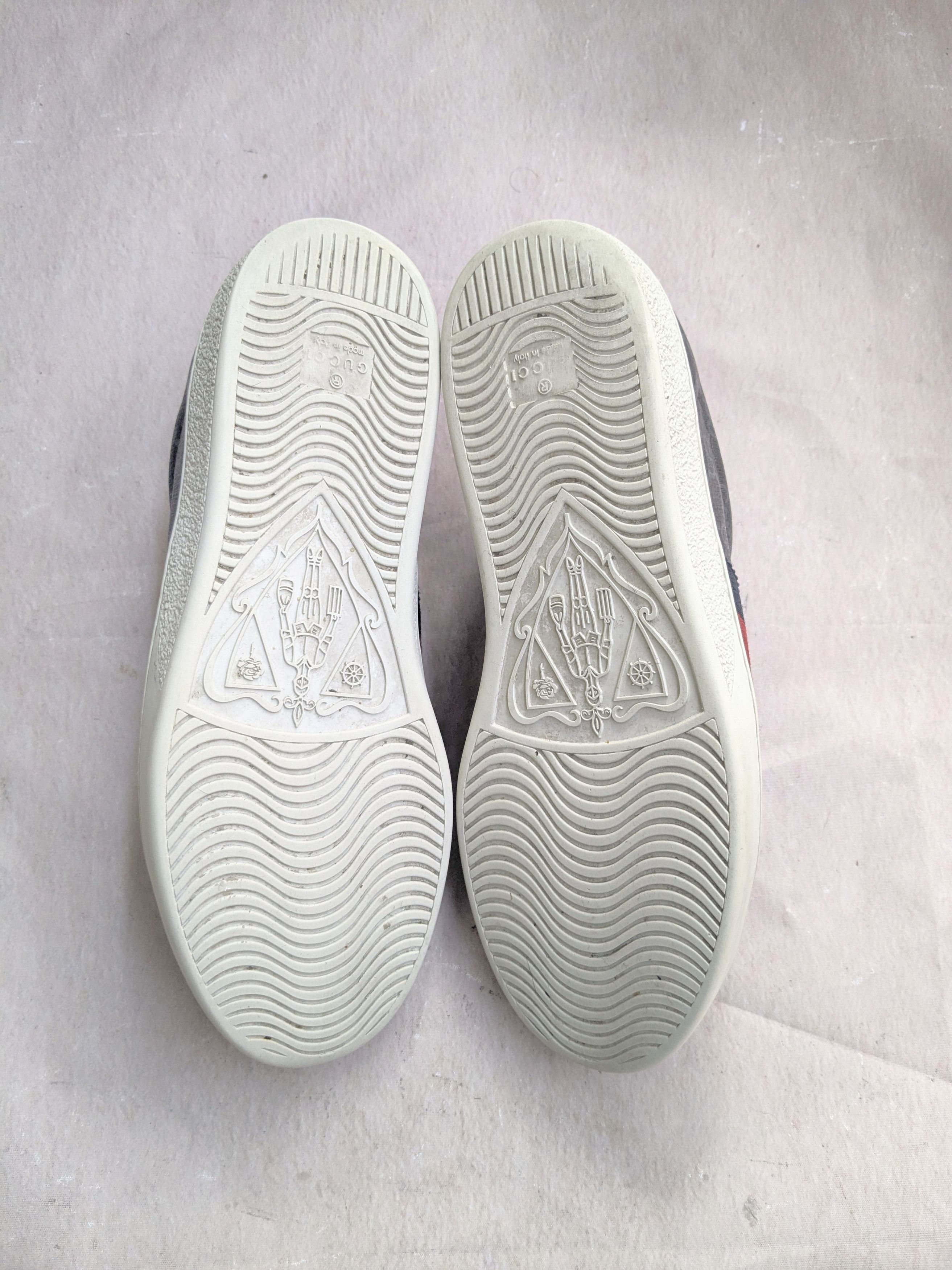Gucci Gucci Ace Sneakers Monogram 8.5 Logo Low Tops 429445 Size US 8.5 / EU 41-42 - 12 Thumbnail