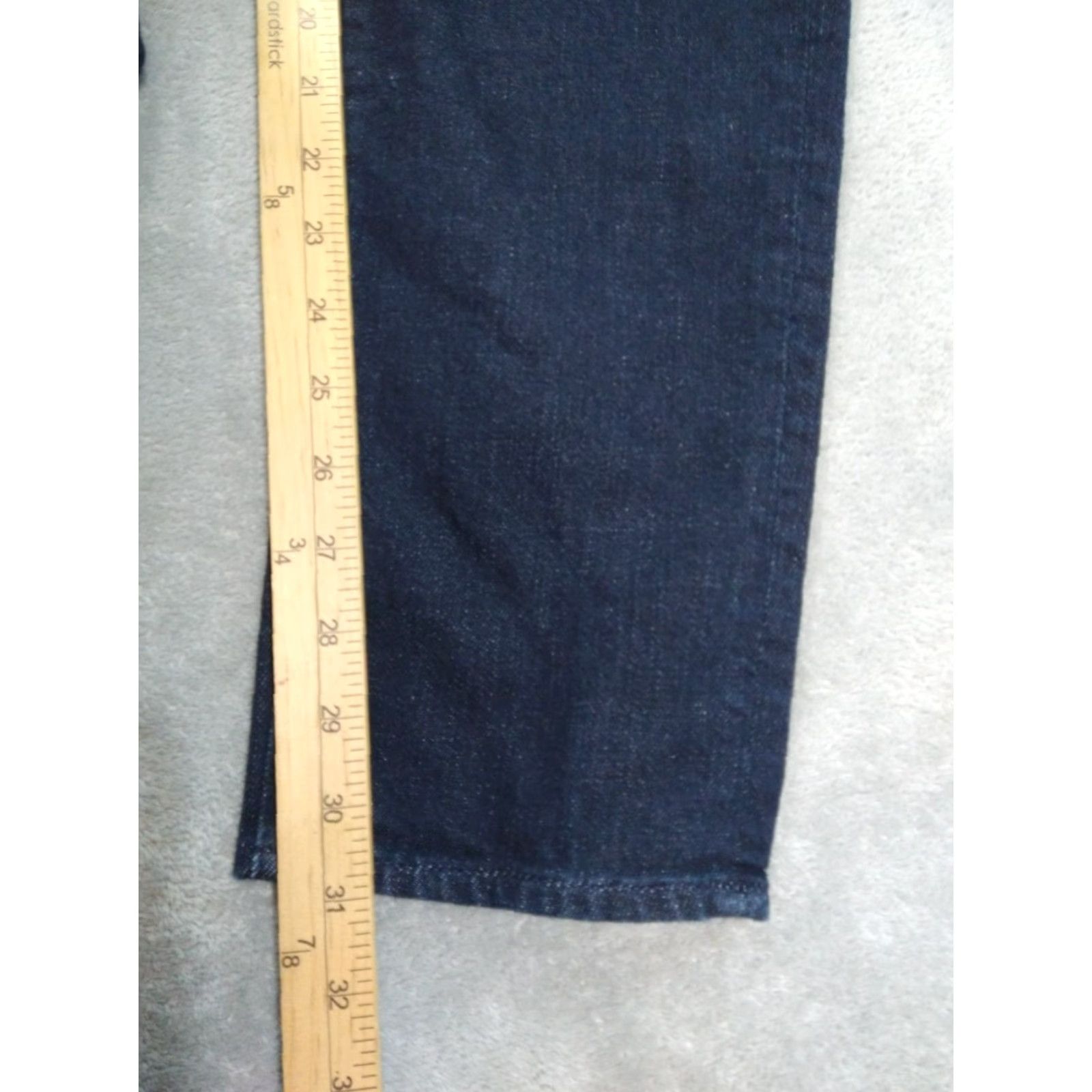 7 For All Mankind 7 For All Mankind Jeans Mens Paxtyn Skinny Mid Rise Stretch 33 x 31 Blue Denim Size US 33 - 5 Thumbnail