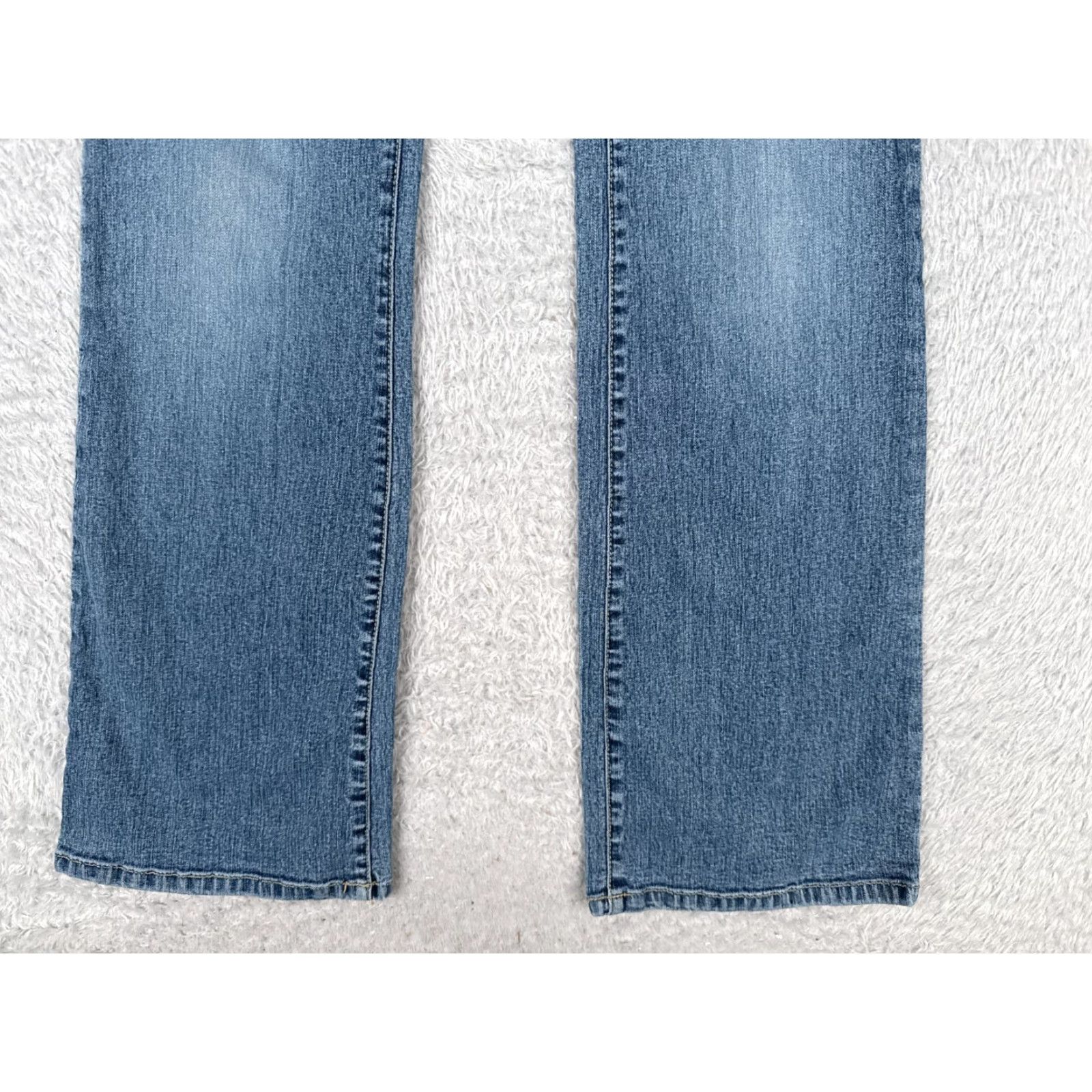 Vintage Azure Jeans Women Jeans Bootcut 26 Blue Denim Low Rise Cotton Blend 24x30 MPN 24X30 Blue Azure Denim Women 26 Bootcut Jeans Womens Size 26" / US 2 / IT 38 - 2 Thumbnail