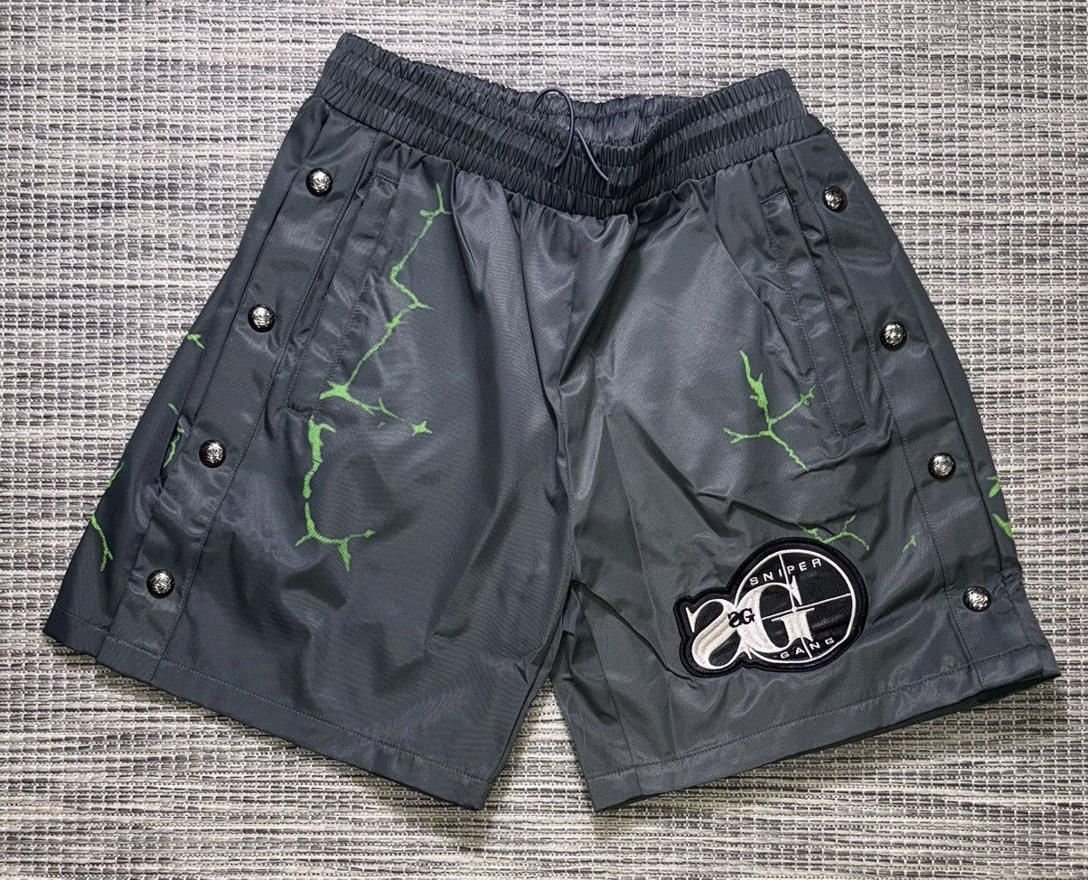 Triple Sevens Button Up Sniper Gang Shorts