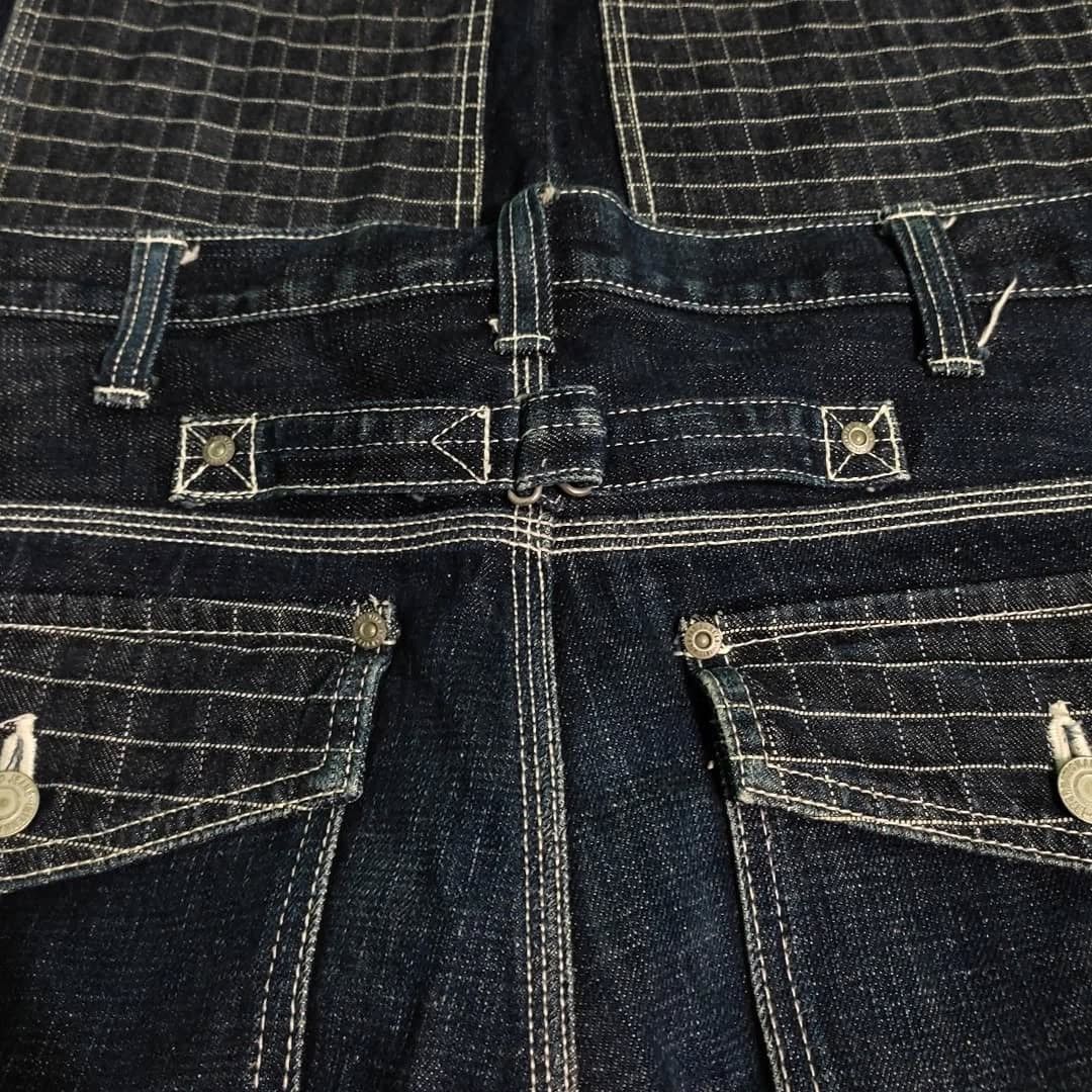 Japanese Brand Japanese denim x Kojima double kne denim with buckleback Size US 32 / EU 48 - 5 Thumbnail