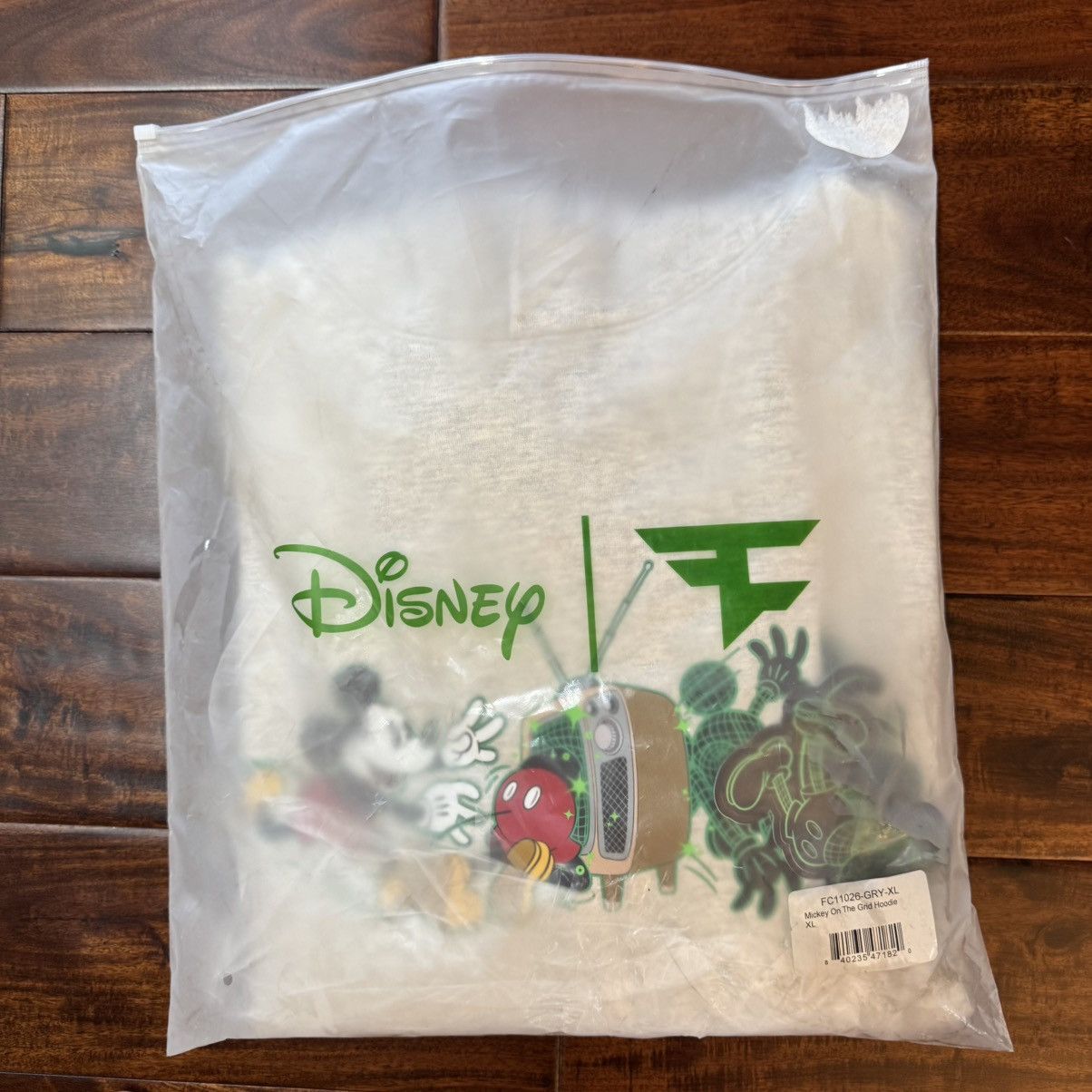 Disney FaZe Clan x Disney Mickey Mouse On The Grid Hoodie Size US XL / EU 56 / 4 - 5 Thumbnail