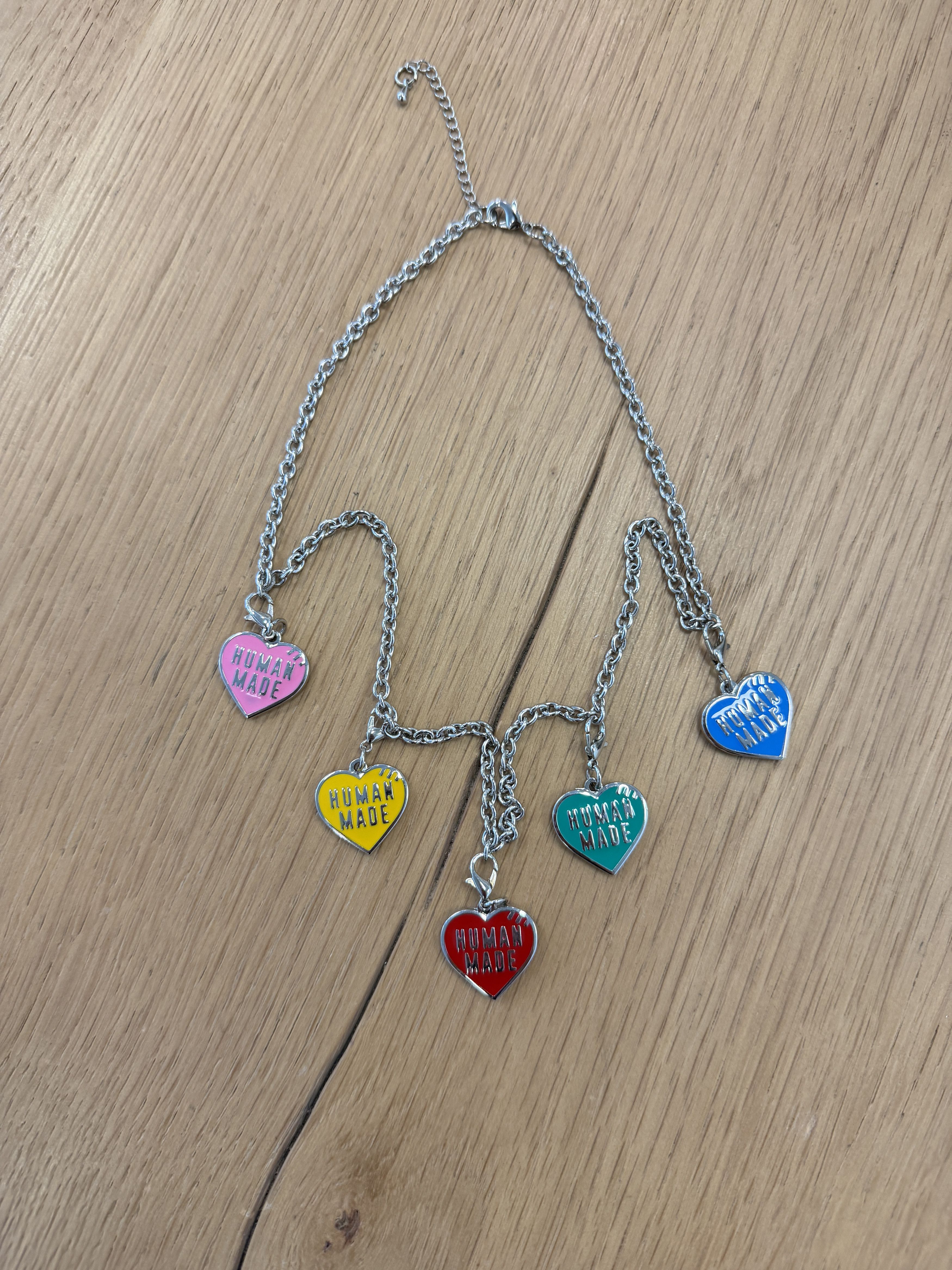 Human Made Human Made Five Heart Necklace Size ONE SIZE - 2 Thumbnail