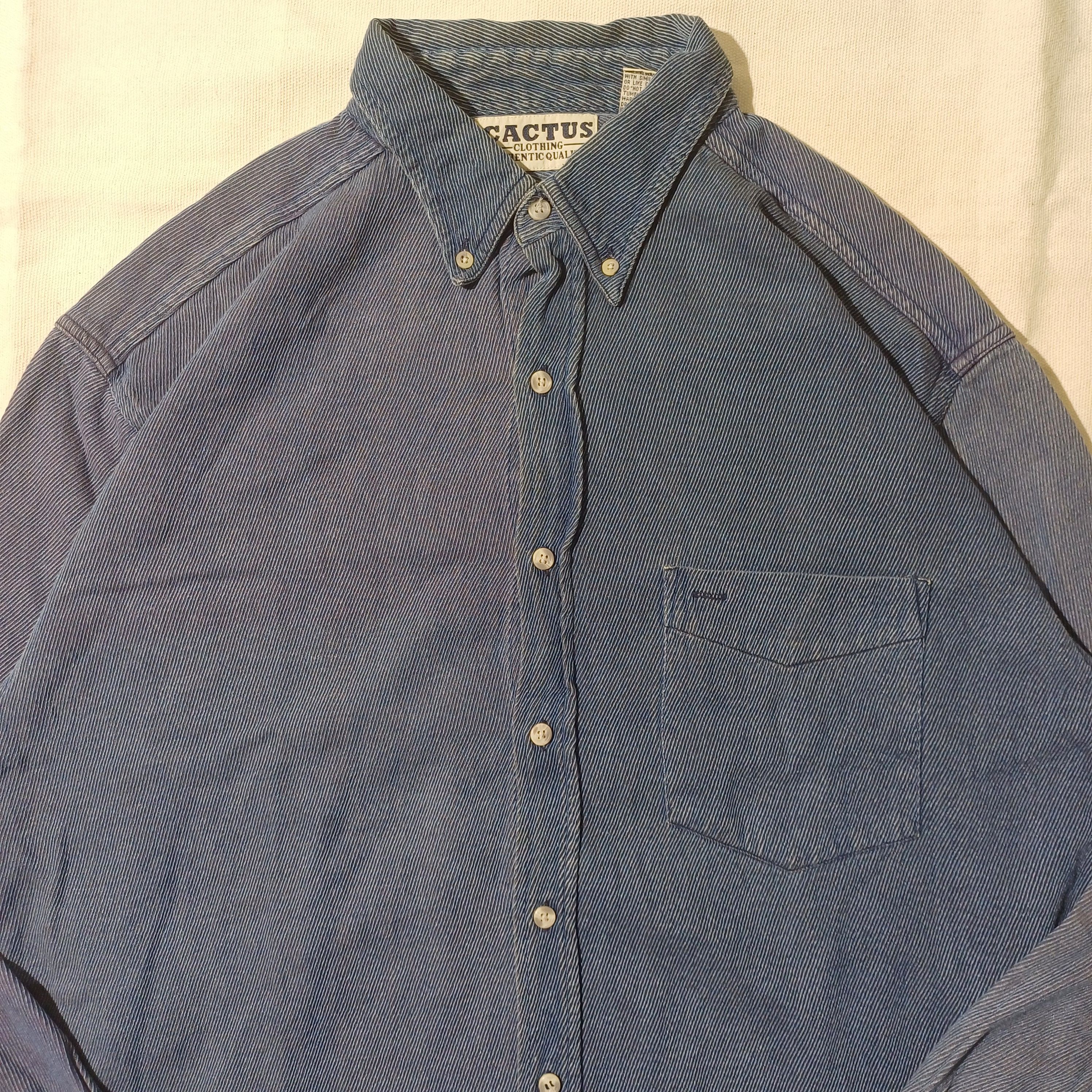 Other Casual Dark Blue Shirt from Cactus Size US L / EU 52-54 / 3 - 2 Thumbnail