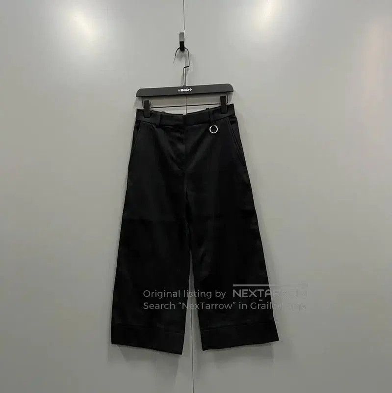 Louis Vuitton Louis Vuitton Black Cotton Casual Pants . Size US 32 / EU 48 - 1 Thumbnail