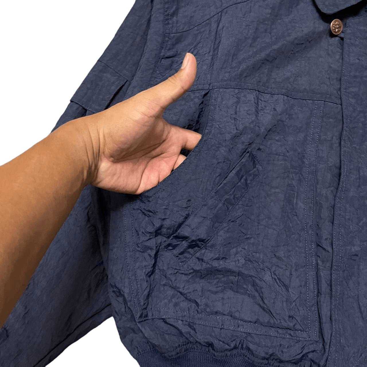 Issey Miyake Vintage Japanese Brand Bomber Jacket Issey Style Size US L / EU 52-54 / 3 - 5 Thumbnail