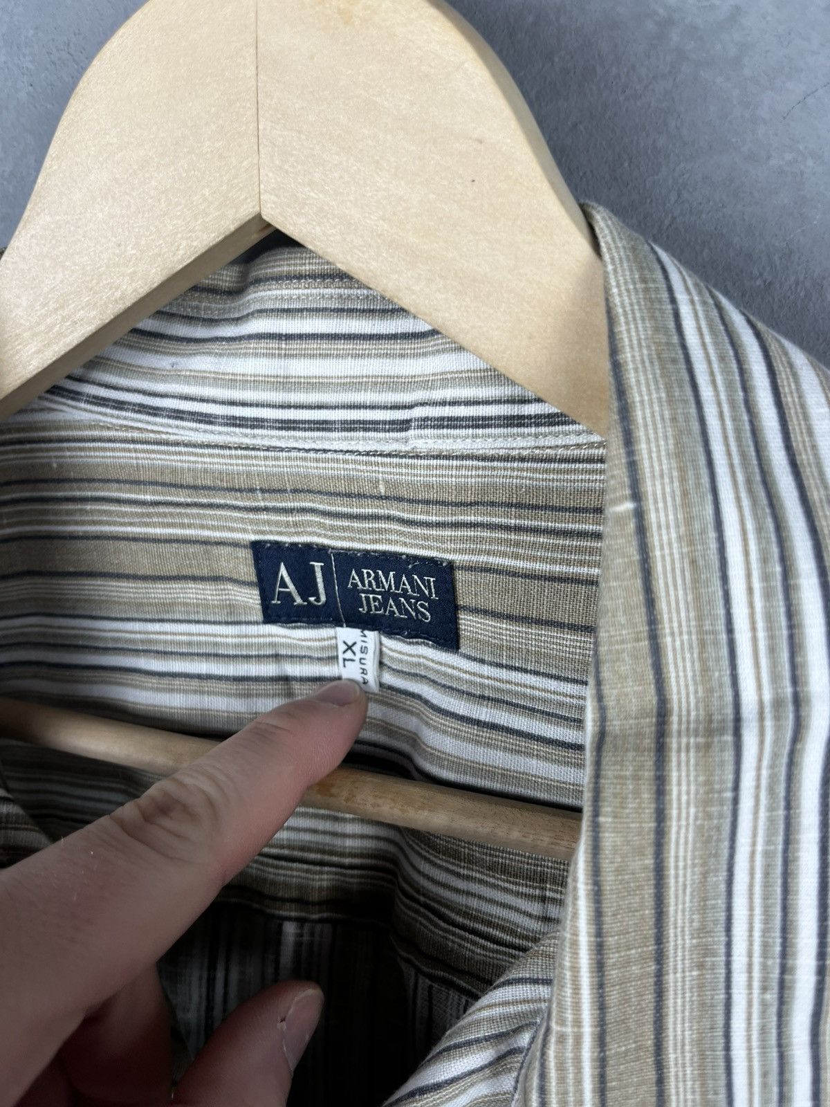 Armani Armani button shirt vintage 90s Size US XL / EU 56 / 4 - 5 Thumbnail