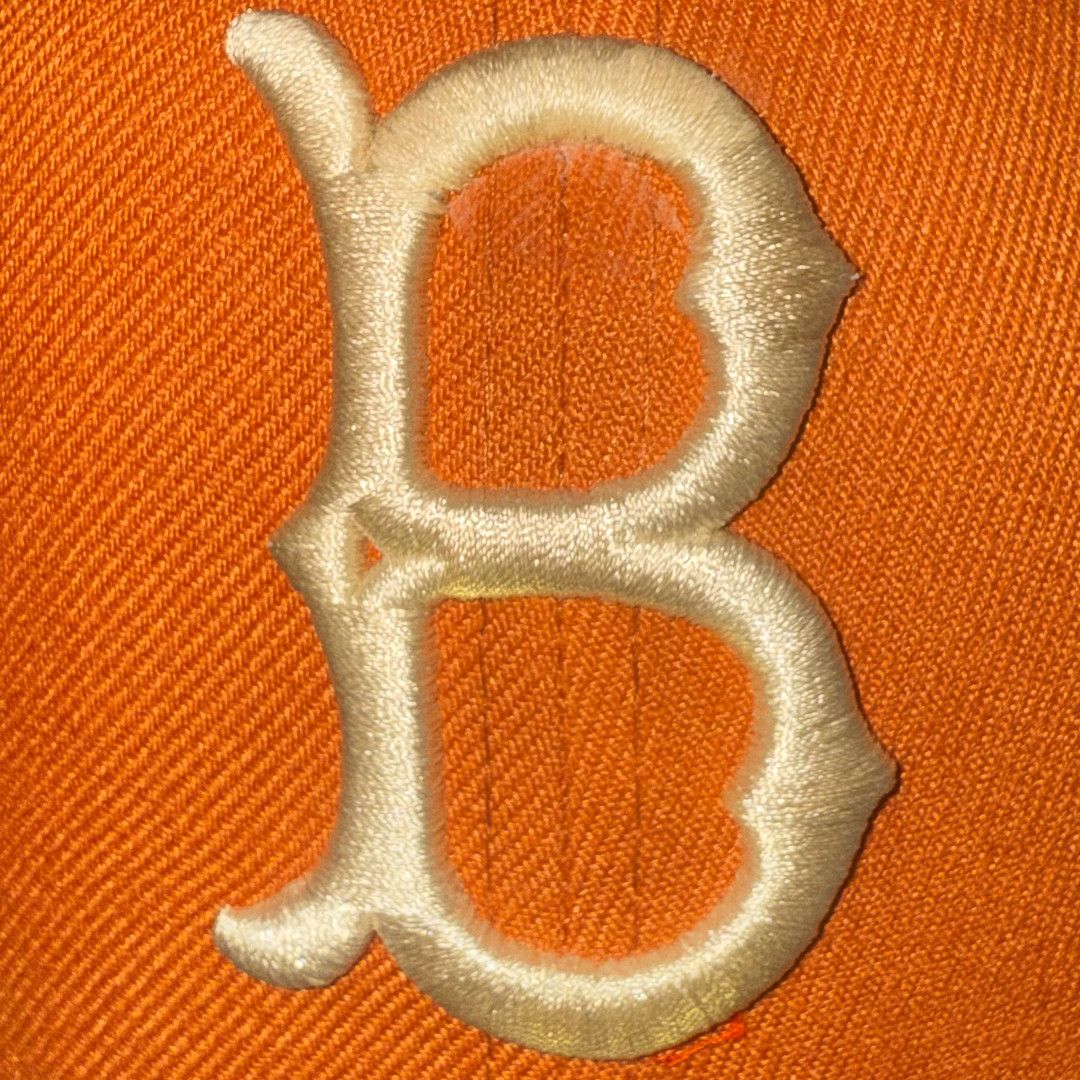 Hat Club × MLB × New Era Burdeens Exclusiv Brooklyn Dodgers 7 1/4 Jackie Robinson Hat Size ONE SIZE - 2 Thumbnail
