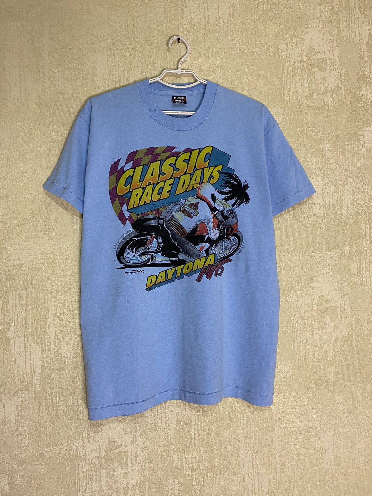 Harley Davidson × Vintage Vintage 1995 Daytona Bike Week Classic Race Days T shirt Size US XL / EU 56 / 4 - 1 Thumbnail