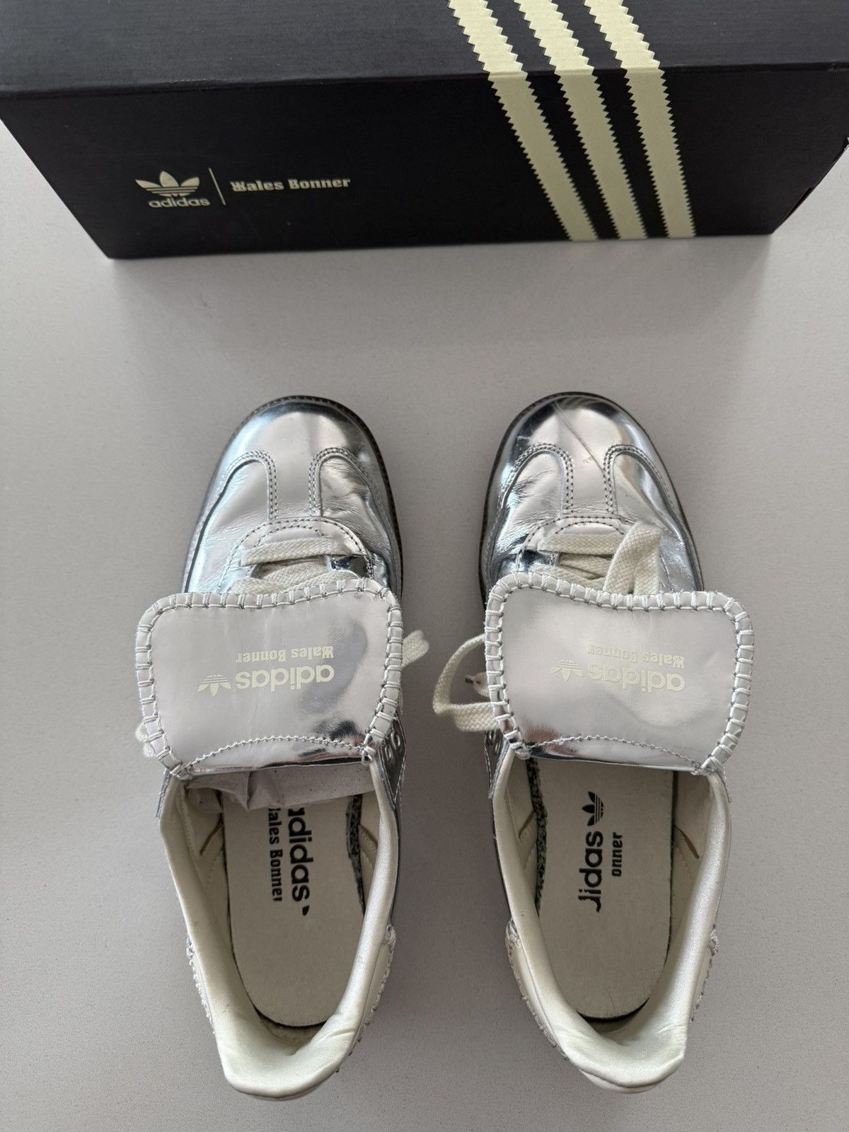Adidas × Wales Bonner Wales Bonner ‘Silver Metallic’ Adidas Samba Size US 8 / EU 41 - 9 Thumbnail