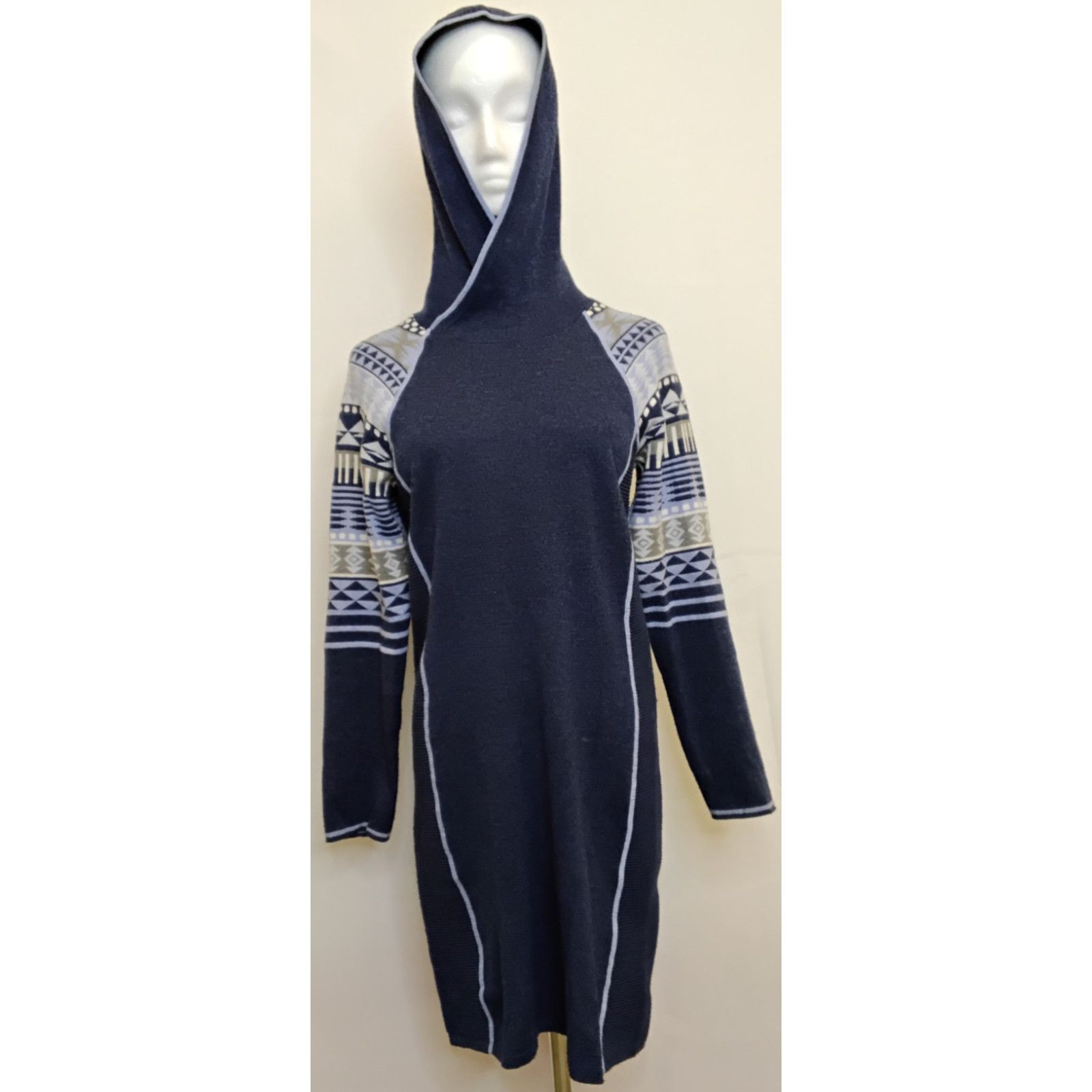 Other Krimson Klover Sweater Dress Women's Small Wool Blend Blue Size S / US 4 / IT 40 - 2 Thumbnail