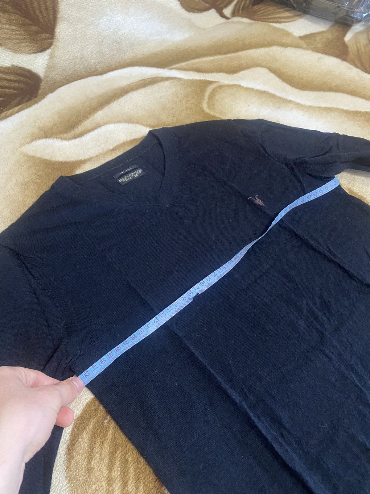 Allsaints 🔥 Allsaints Spitalfields 100% Wool Merino V Neck Sweater Size US S / EU 44-46 / 1 - 9 Thumbnail