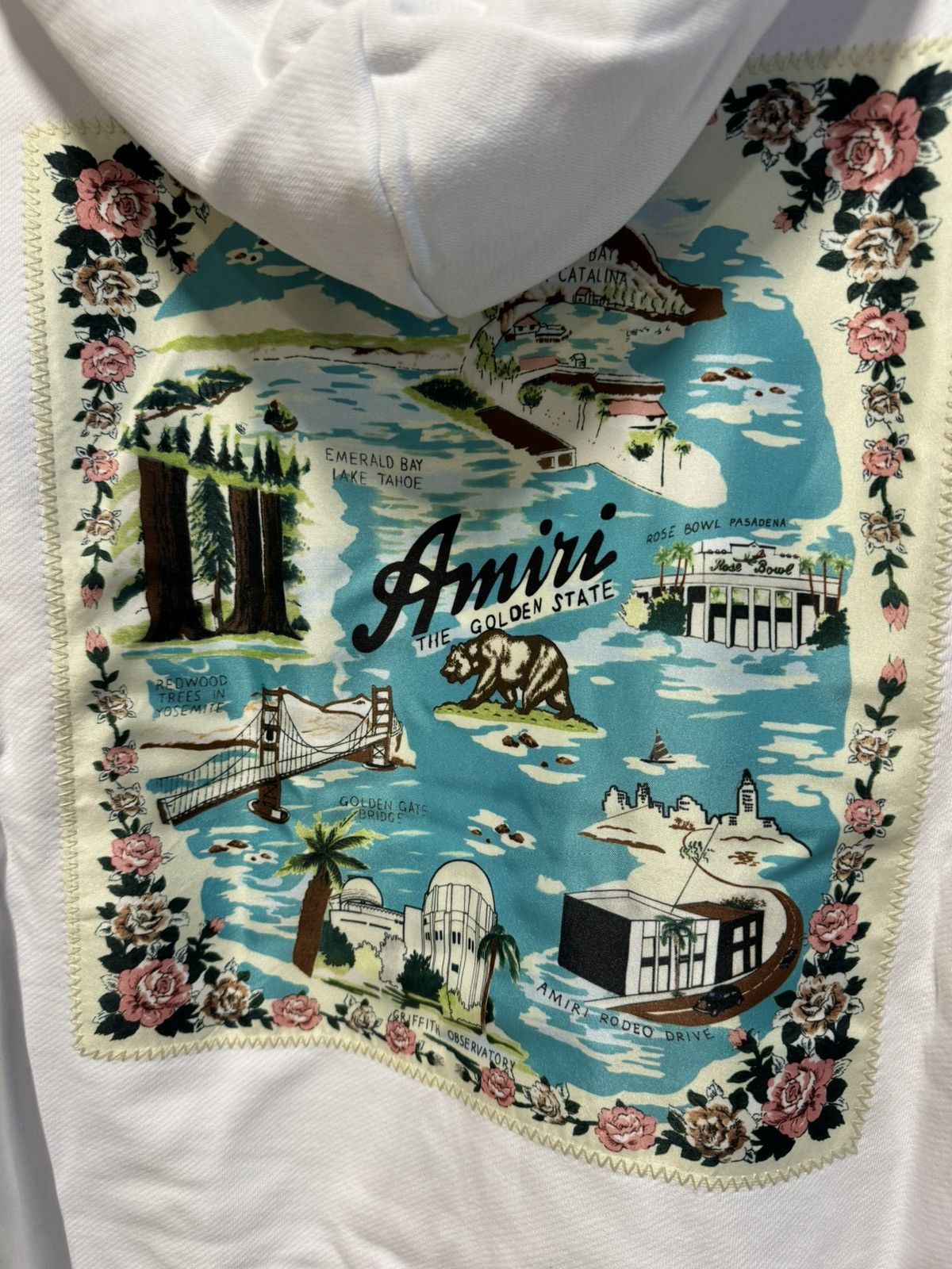 Amiri Amiri California Hawaiian Script Hoodie NEW 1250$ Size US XXL / EU 58 / 5 - 5 Thumbnail