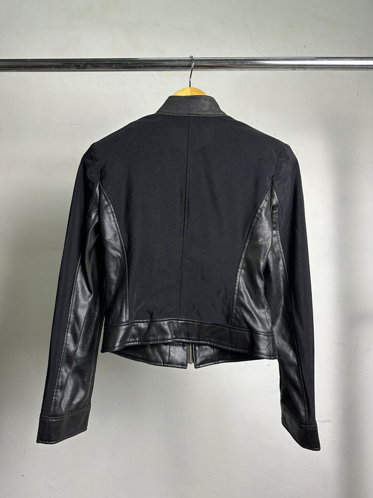 If Six Was Nine × Le Grande Bleu (L.G.B.) Punk Waxed Jacket by Biamme Body Extra Size US S / EU 44-46 / 1 - 2 Thumbnail