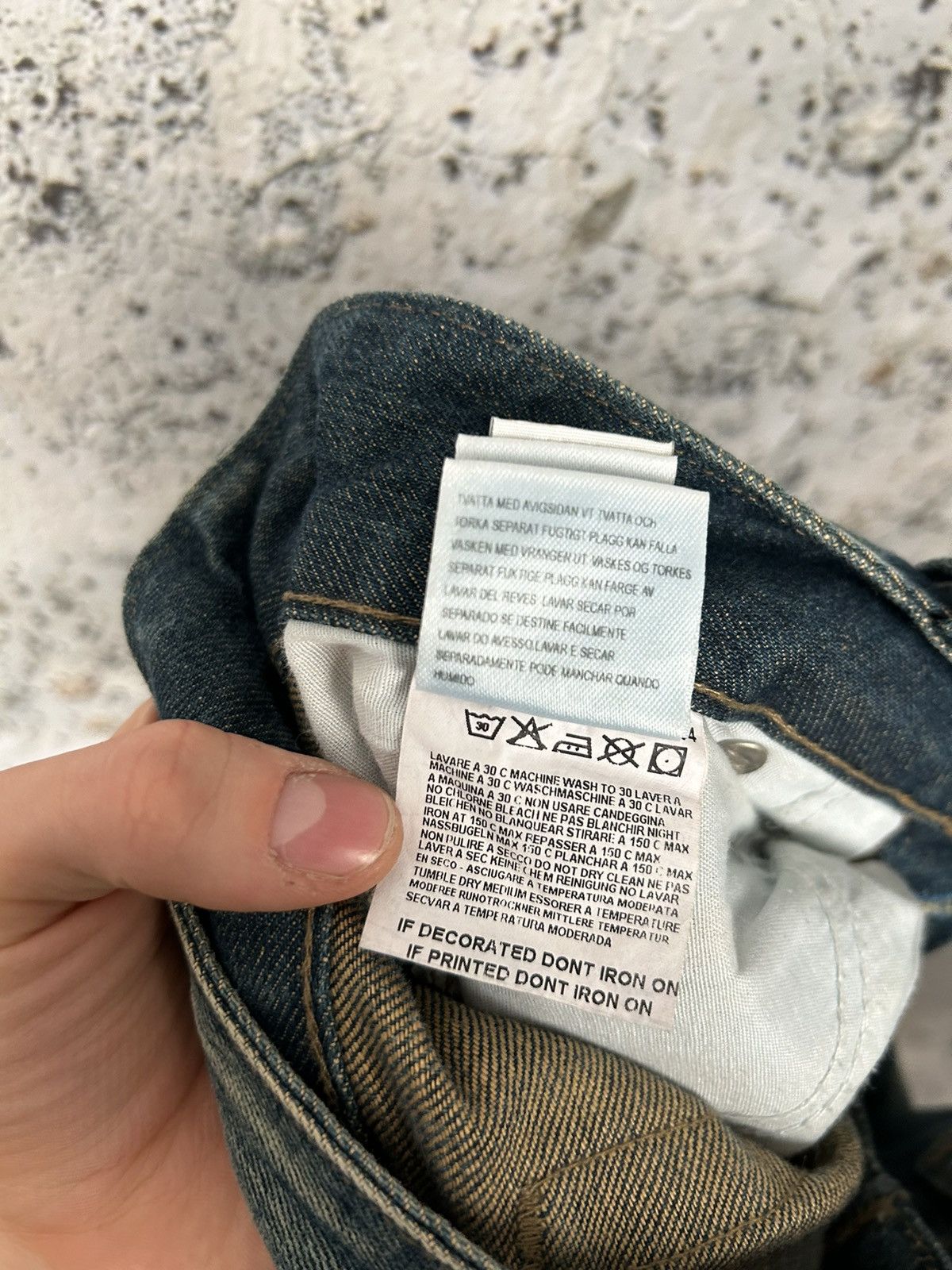 Diesel Vintage Diesel Flared Jeans Y2K Grunge Punk Rock Rare Size US 27 - 8 Thumbnail