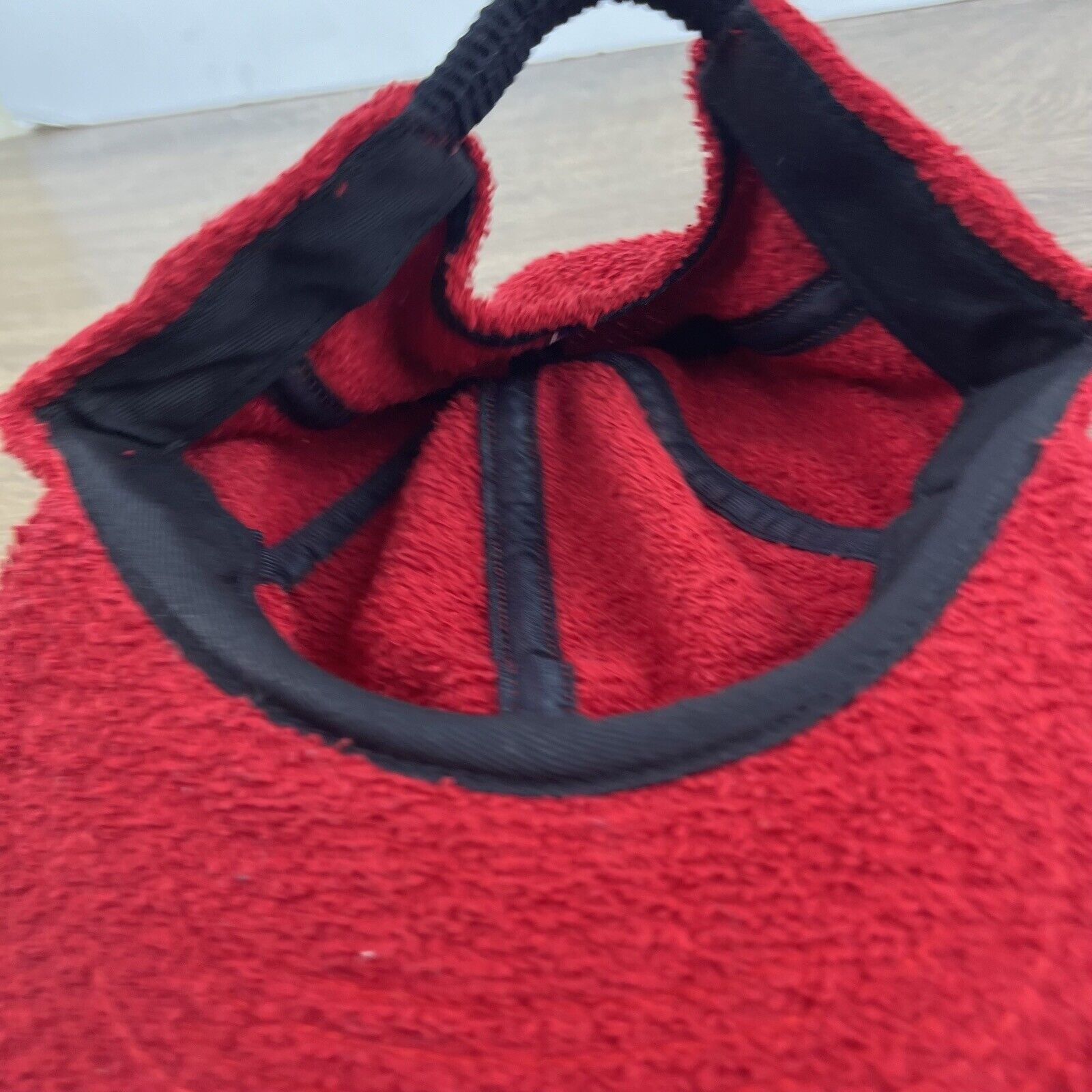 Other Terry Cloth Red Hat Red Cap Hat Adjustable Hat Red Adult Hat Size ONE SIZE - 12 Thumbnail