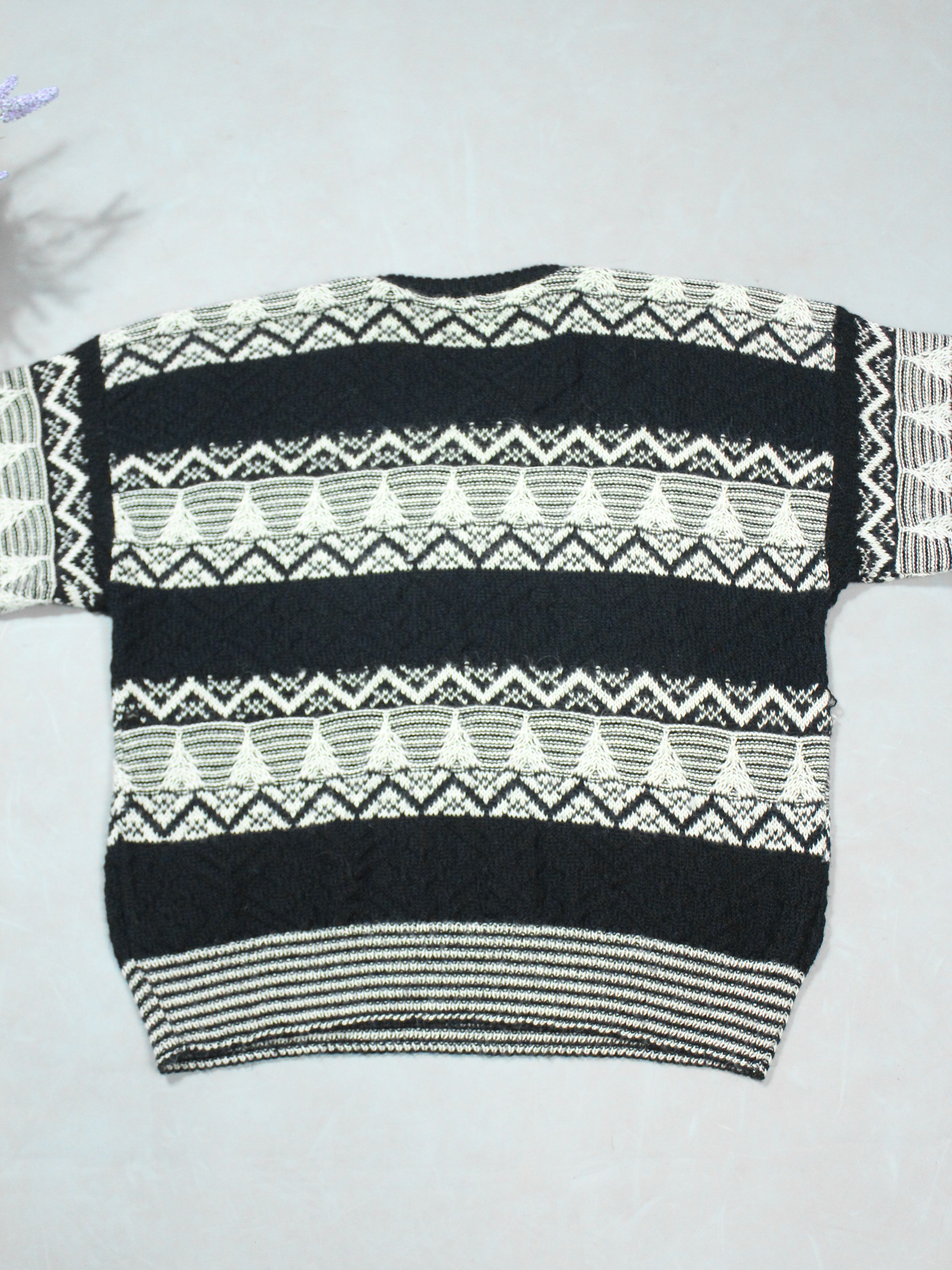 Inis Meain INIS MEAIN ALPACA WOOL KNIT SWEATER Size US L / EU 52-54 / 3 - 4 Thumbnail