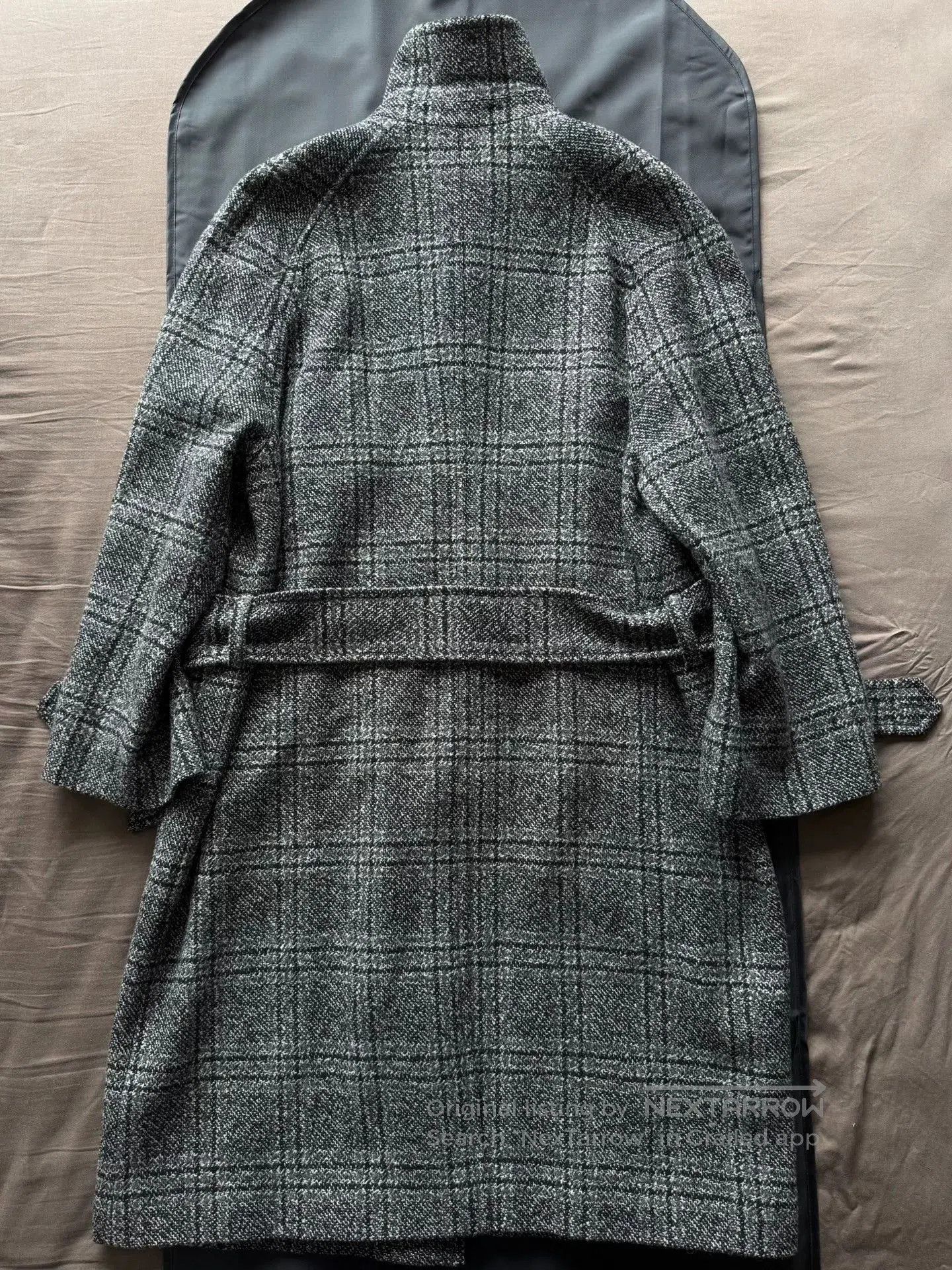 Balenciaga Balenciaga Wool Houndstooth Coat. Size S / US 4 / IT 40 - 2 Thumbnail