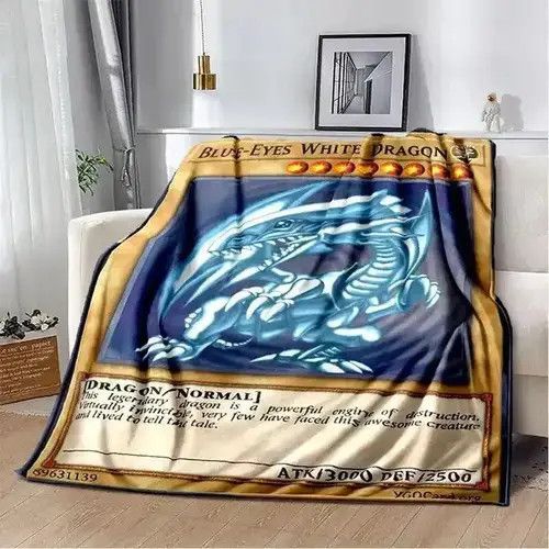 Japanese Brand × Vintage Anime Cartoon Soft Plush Blanket 150x200cm Size ONE SIZE - 1 Thumbnail