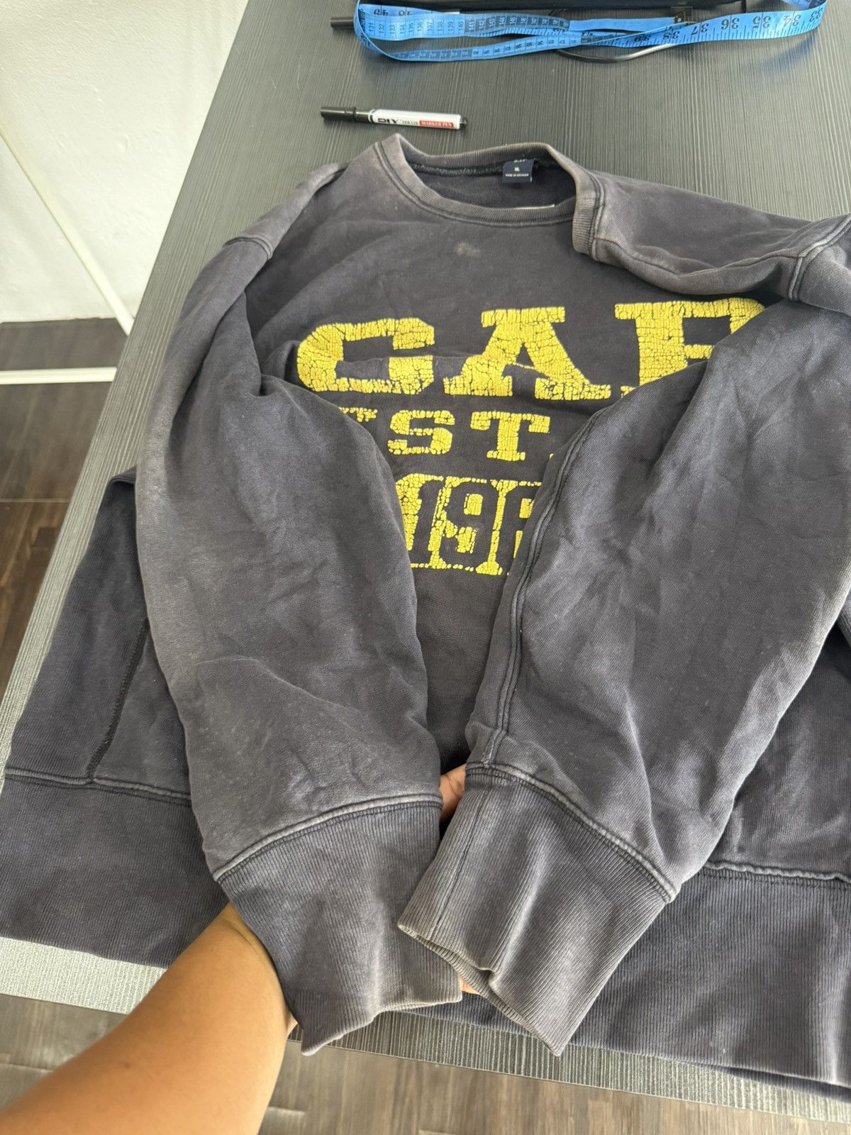 Gap 🔥 Survival Distressed 🔥 90s GAP 1969 Spellout Streetwear - L Size US L / EU 52-54 / 3 - 5 Thumbnail