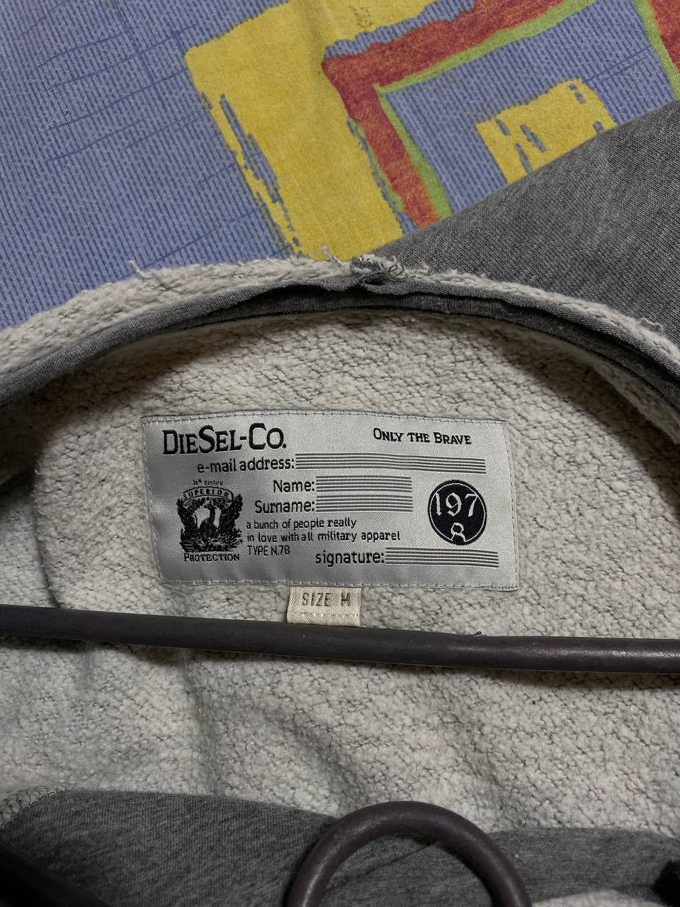 Diesel Vintage Avant-Garde 90s Diesel Knitted Sweater Big Logo Size US M / EU 48-50 / 2 - 2 Thumbnail