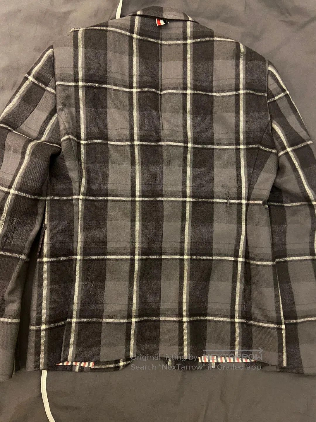 Thom Browne thom browne tailored deep gray blazer. Size US M / EU 48-50 / 2 - 2 Thumbnail