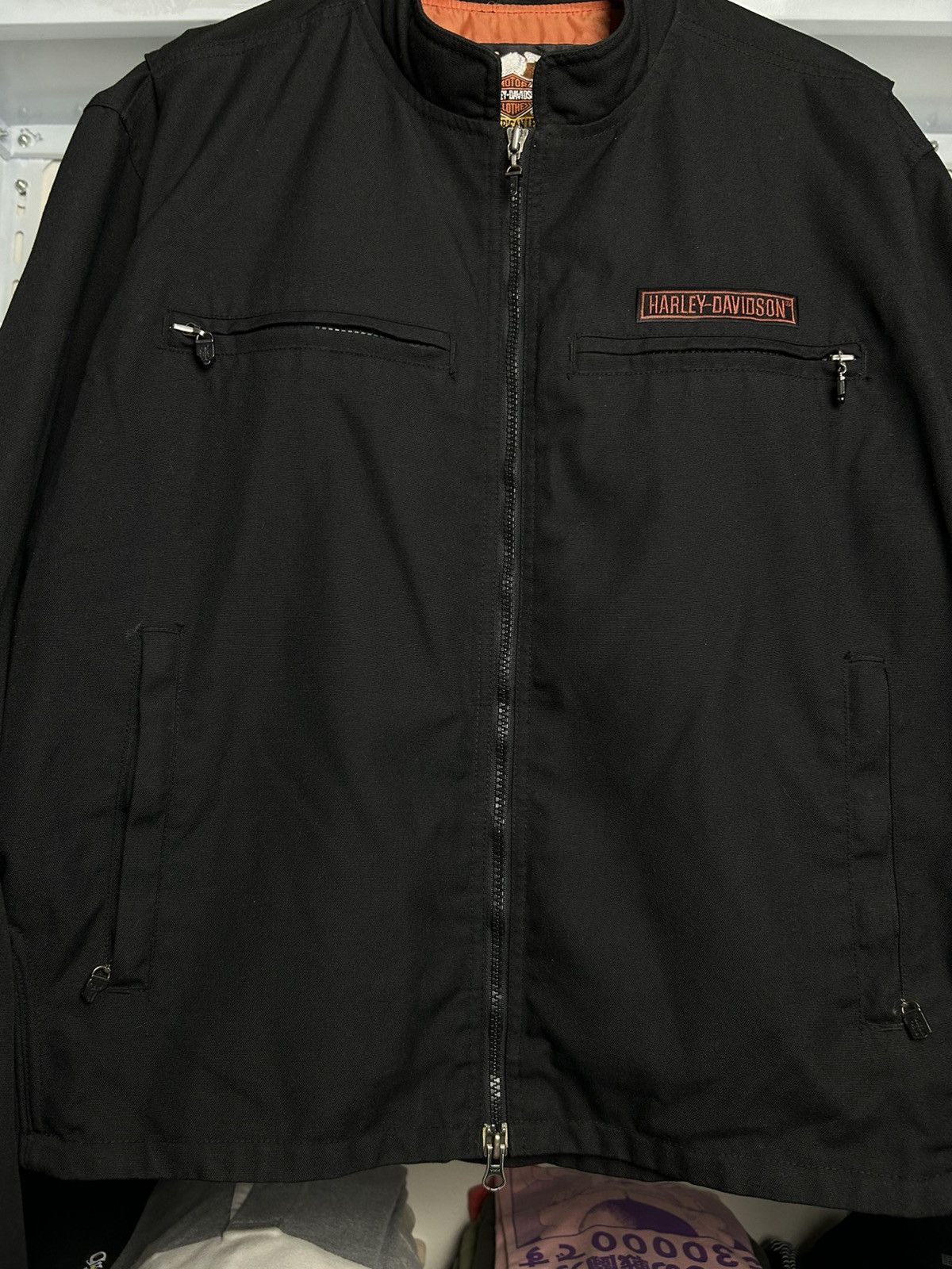 Harley Davidson HARLEY DAVIDSON CANVAS JACKET Size US XL / EU 56 / 4 - 3 Thumbnail