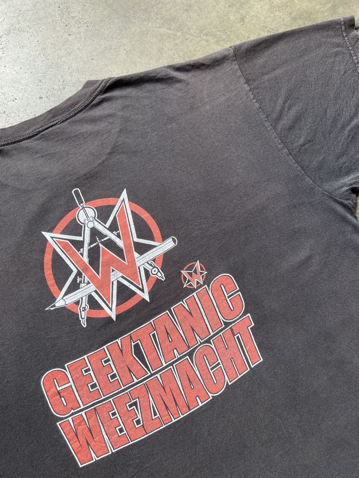 Band Tees × Vintage 2001 Weezer Geektanic Weezmacht Tee Shirt Slayer Size US XXL / EU 58 / 5 - 6 Thumbnail