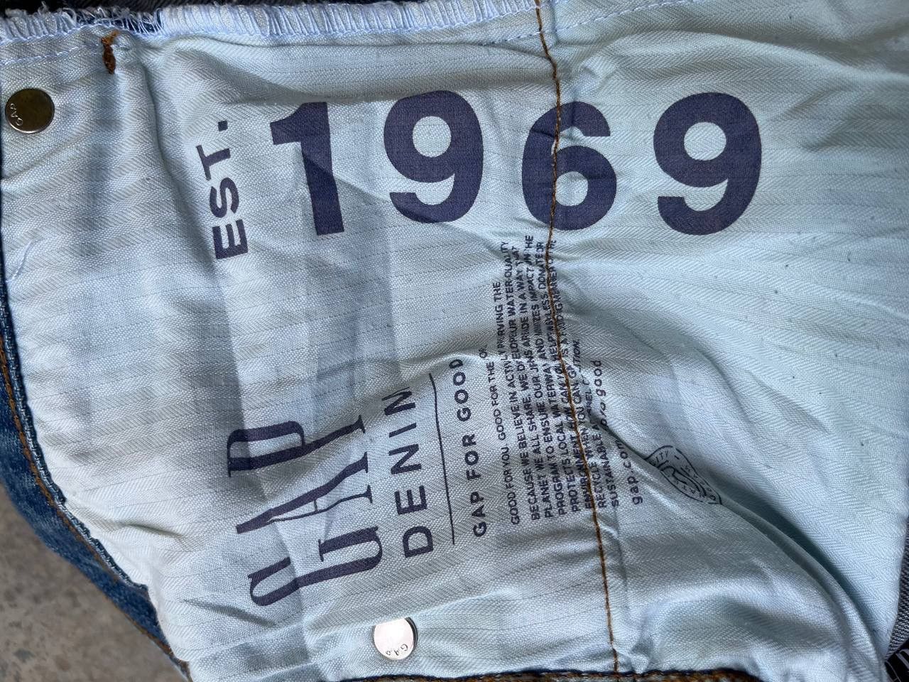 Gap VINTAGE GAP DENIM FADED STYLE Size US 36 / EU 52 - 11 Thumbnail