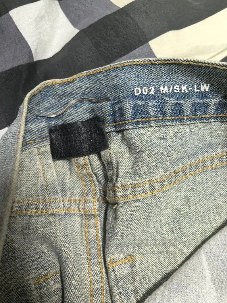 Yves Saint Laurent YSL Washed Distressed Denim Jeans. Size US 30 / EU 46 - 2 Thumbnail