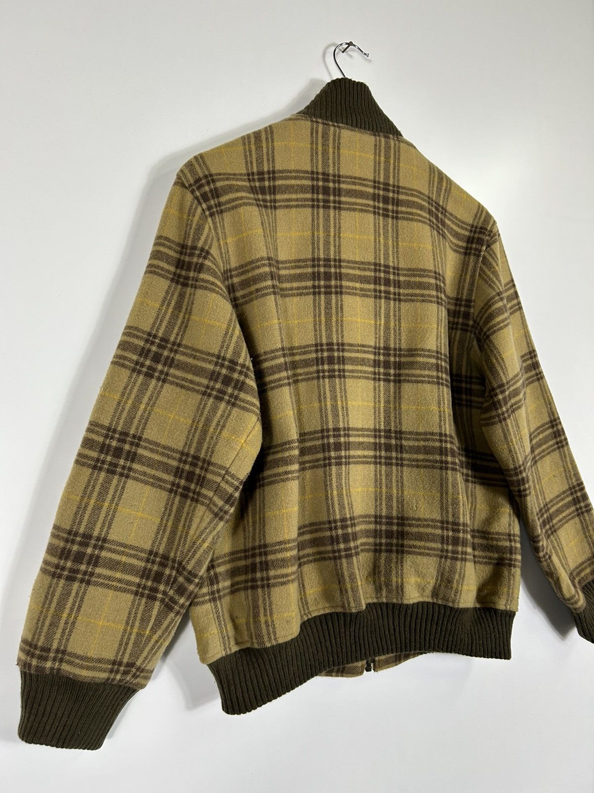 Columbia × Flannel × Vintage ⚡️Vintage Columbia Mens Hair Zipper Bomber Jacket Size US XS / EU 42 / 0 - 17 Thumbnail