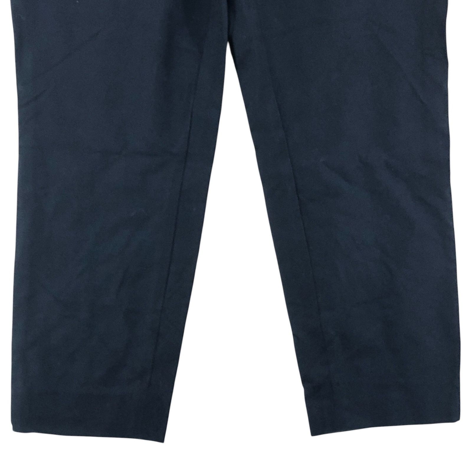 Lafayette 148 Lafayette 148 Sz 6 Pants Stanton Side Zip Crop Stretch Blue Size 28" / US 6 / IT 42 - 4 Thumbnail