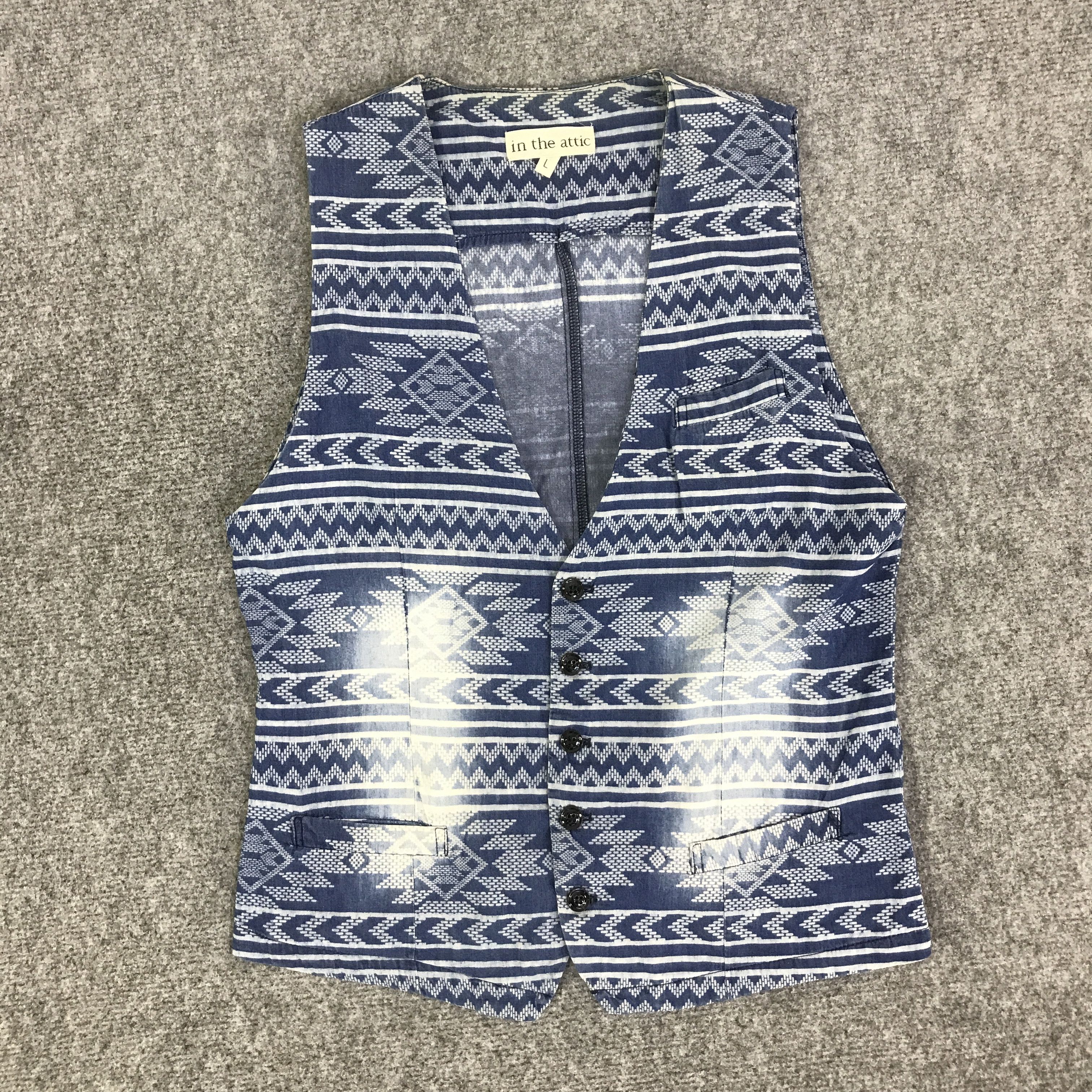 In The Attic IN THE ATTIC NAVAJO FADED DESIGN VESY JACKET K107B24 Size US S / EU 44-46 / 1 - 1 Thumbnail