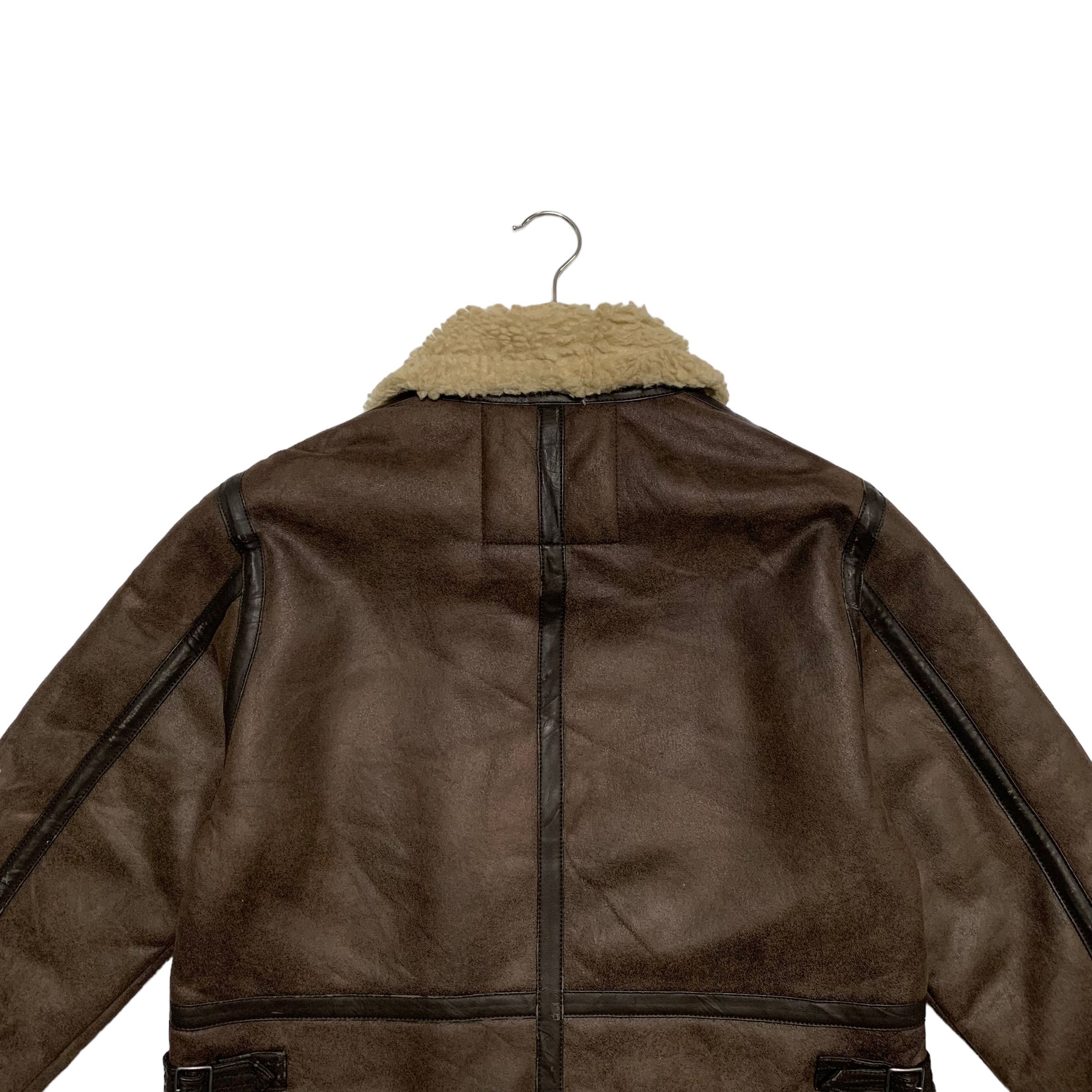 Alpha Industries Alpha Industries B3 Synthetic Leather Jacket Size S / US 4 / IT 40 - 6 Thumbnail