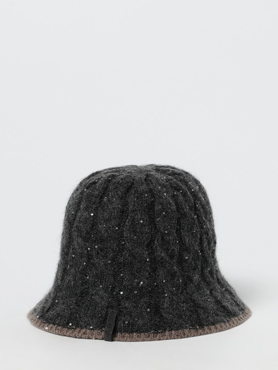 Brunello Cucinelli Hat Woman Grey