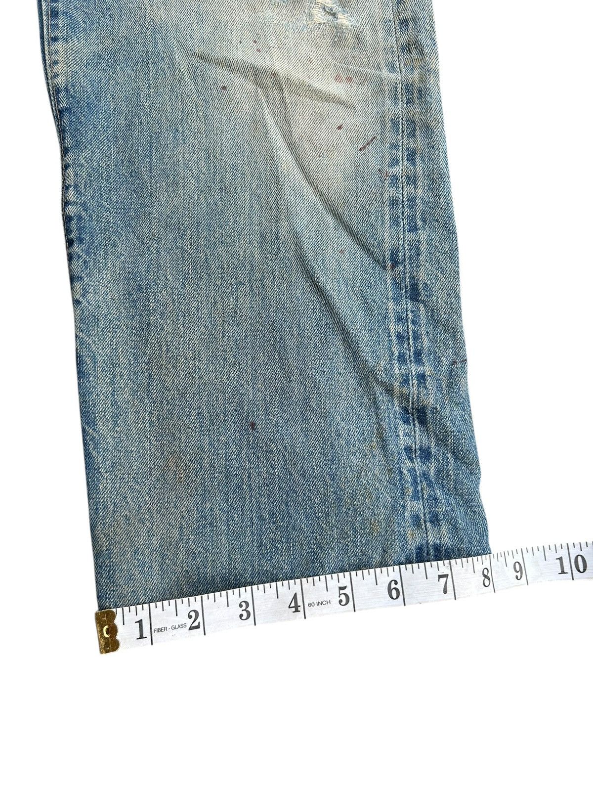 Levi's × Vintage 60s-70s THRASHED Levi's 6 Selvedge Vintage Denim Jeans Size US 32 / EU 48 - 22 Thumbnail