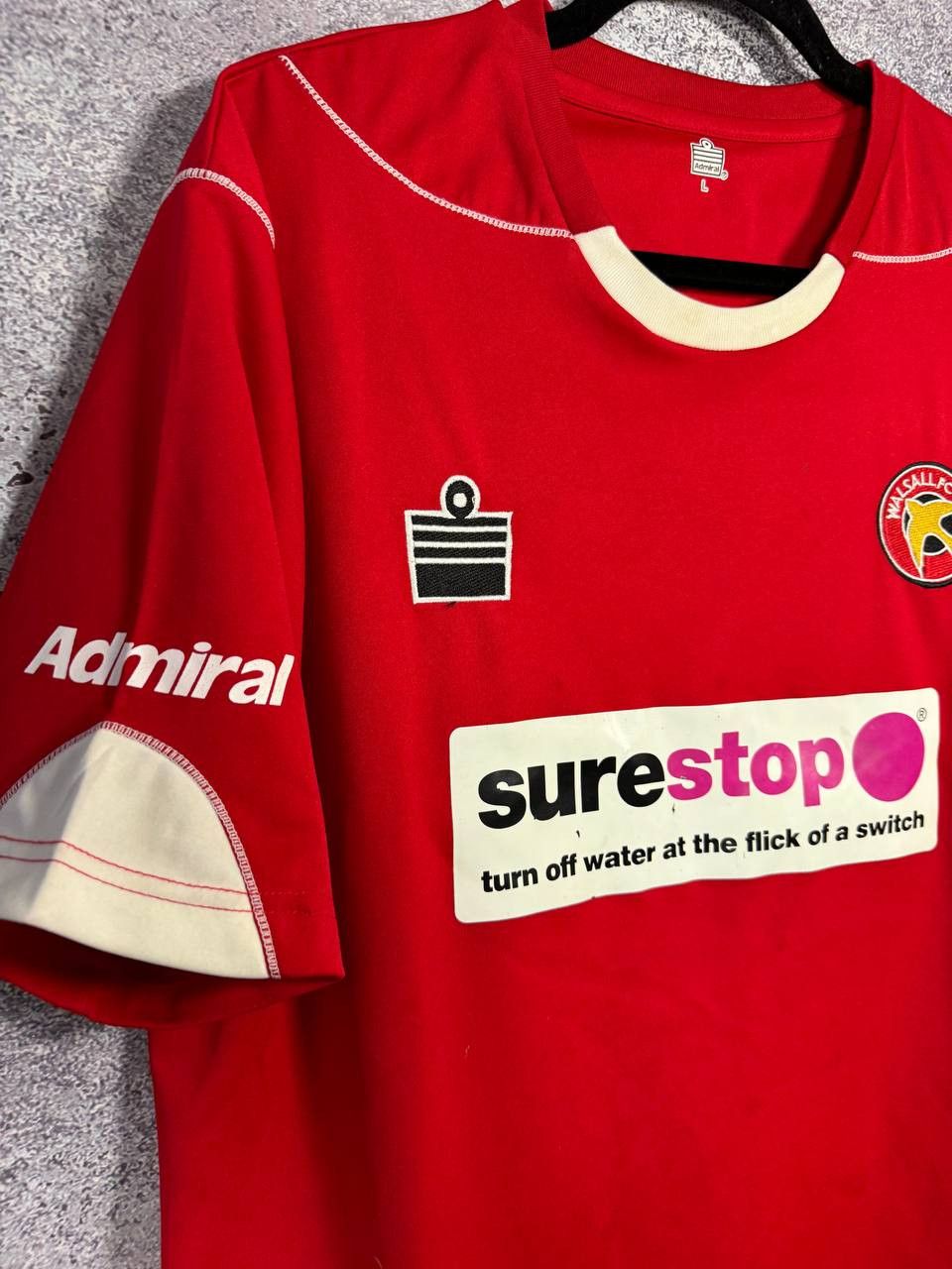 Vintage Vintage Walsall FC 2011/12 Admiral Soccer Jersey Size US L / EU 52-54 / 3 - 6 Thumbnail
