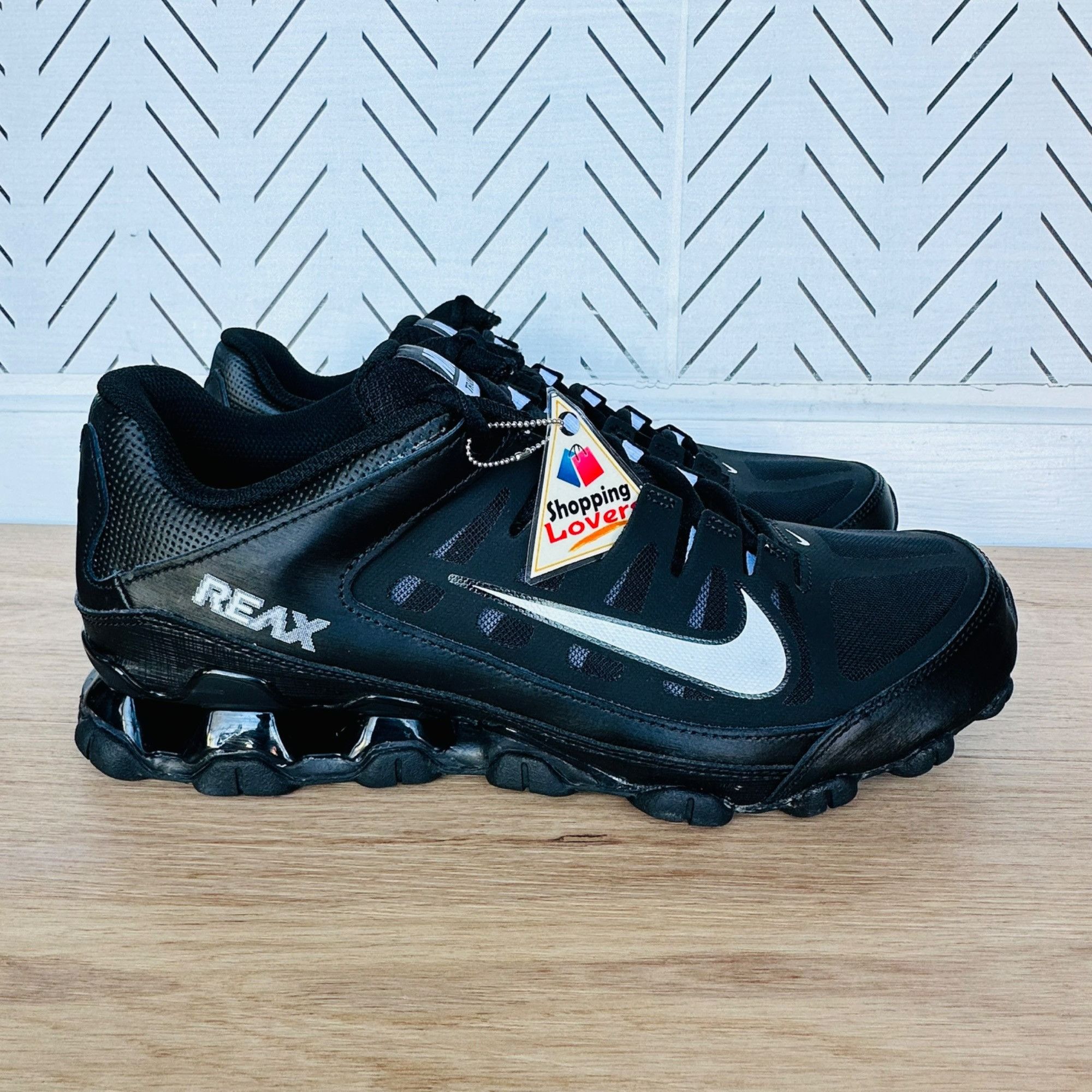 ⭐Nike Reax TR Mesh Size Men's Training Shoes Black/Whit