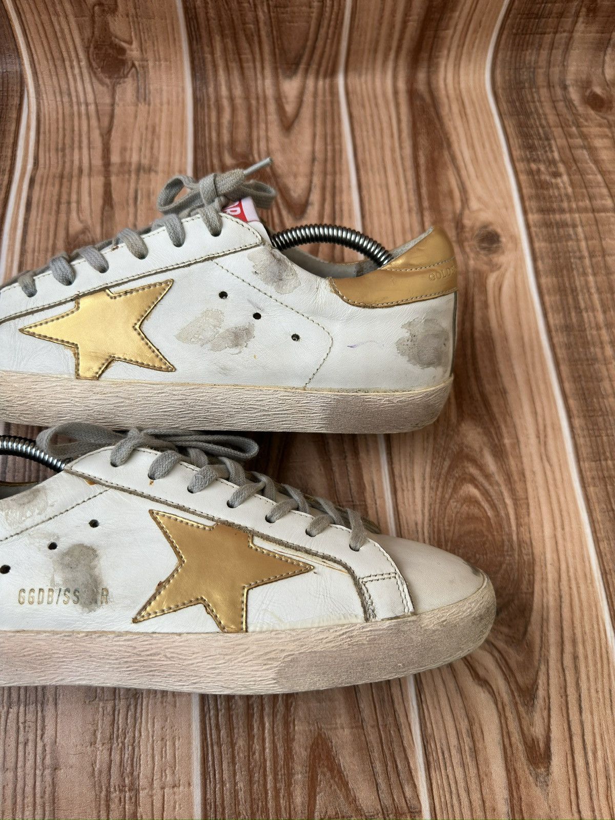 Golden Goose Golden Goose Superstar Gold Star Lowtop Sneakers Size US 8 / EU 41 - 7 Thumbnail