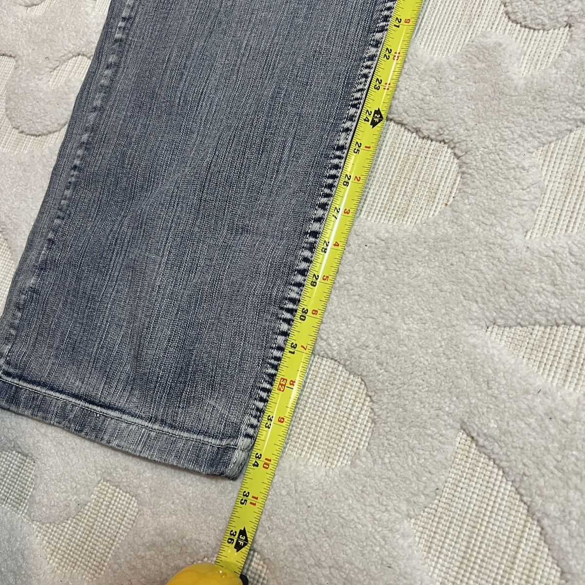 Karl Kani Vintage Grail 90s Karl Kani Embroidered Denim Jeans Size US 34 / EU 50 - 14 Thumbnail