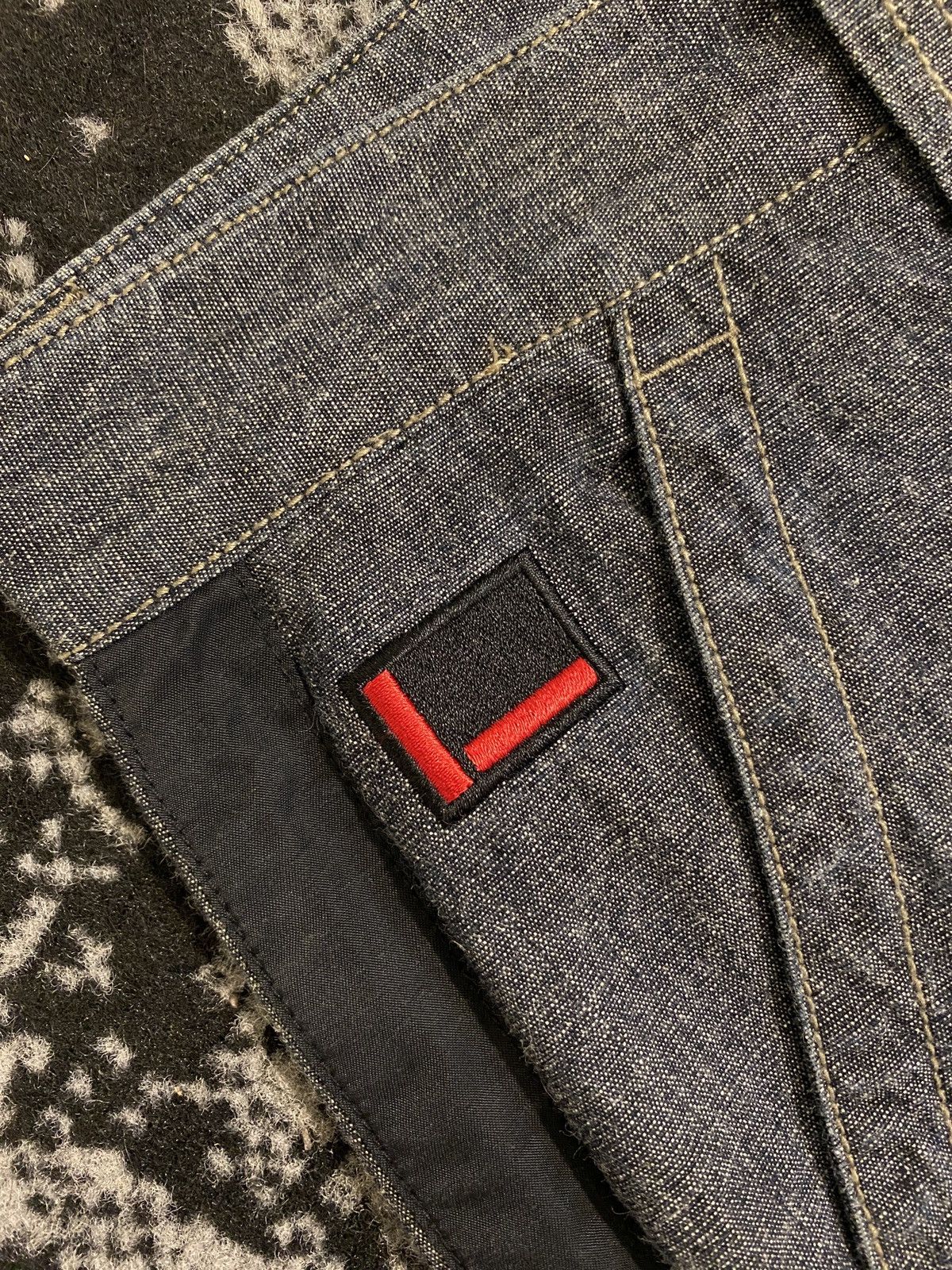 Fubu Fubu Gray Y2K Baggy Denim Vintage Size US 31 - 4 Thumbnail
