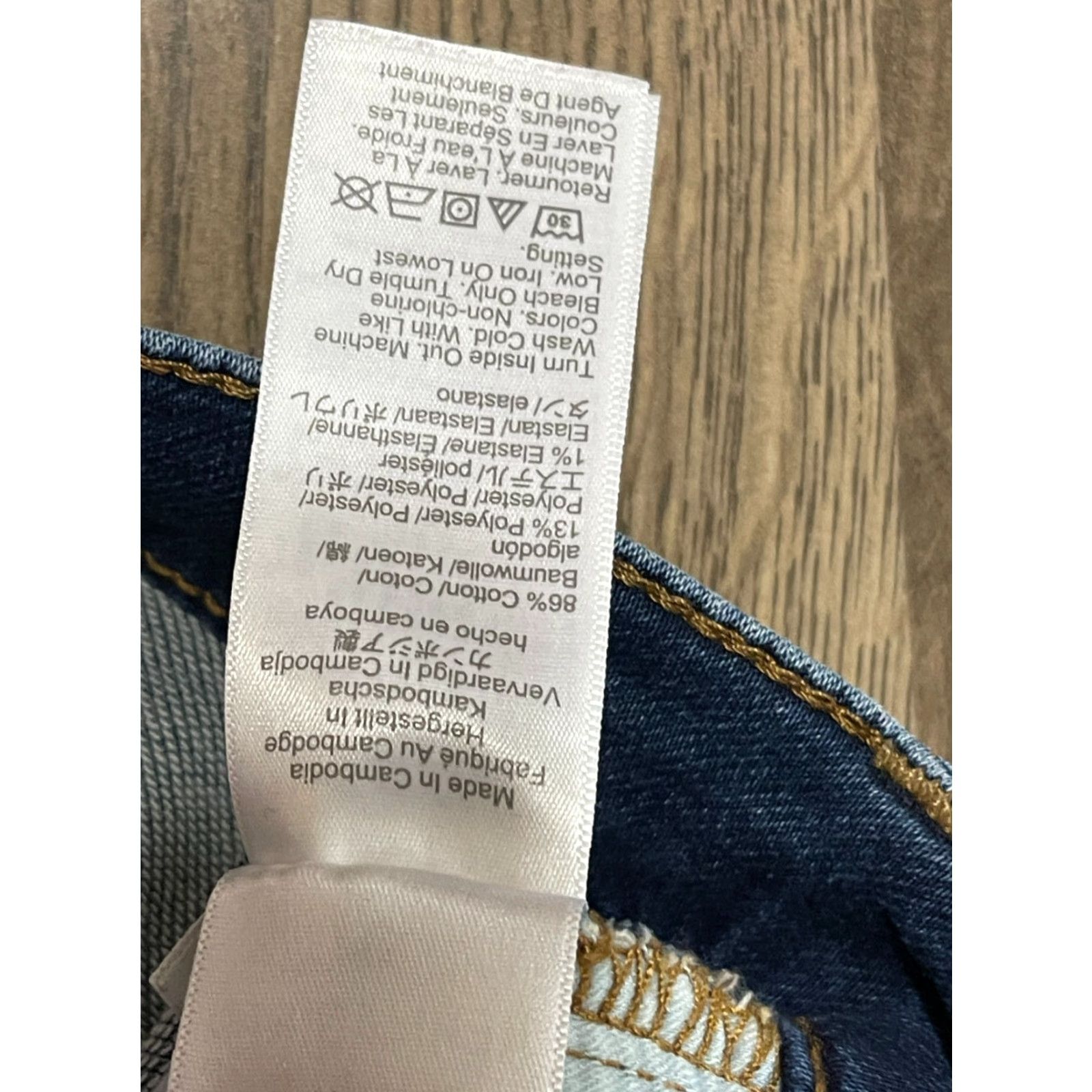 J.Crew J.CREW Jeans Women's 27 Blue Denim 9" High Rise Skinny Pockets Jeans Size 27 Regular Womens 27" Inseam 27 in Pockets Vintage No Size 27" / US 4 / IT 40 - 7 Thumbnail
