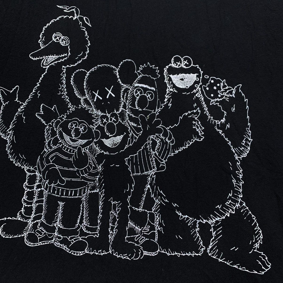 Uniqlo X Kaws Hoodie Sesame Street lineup Limited Edition