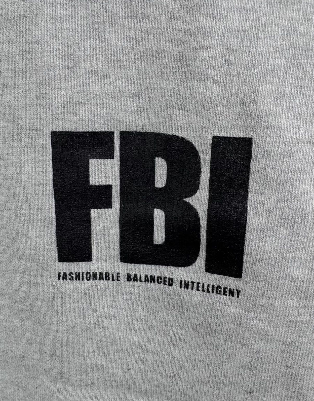 Balenciaga BALENCIAGA FBI Gray Long Sleeve Sweatshirt K1 Size US XS / EU 42 / 0 - 3 Thumbnail