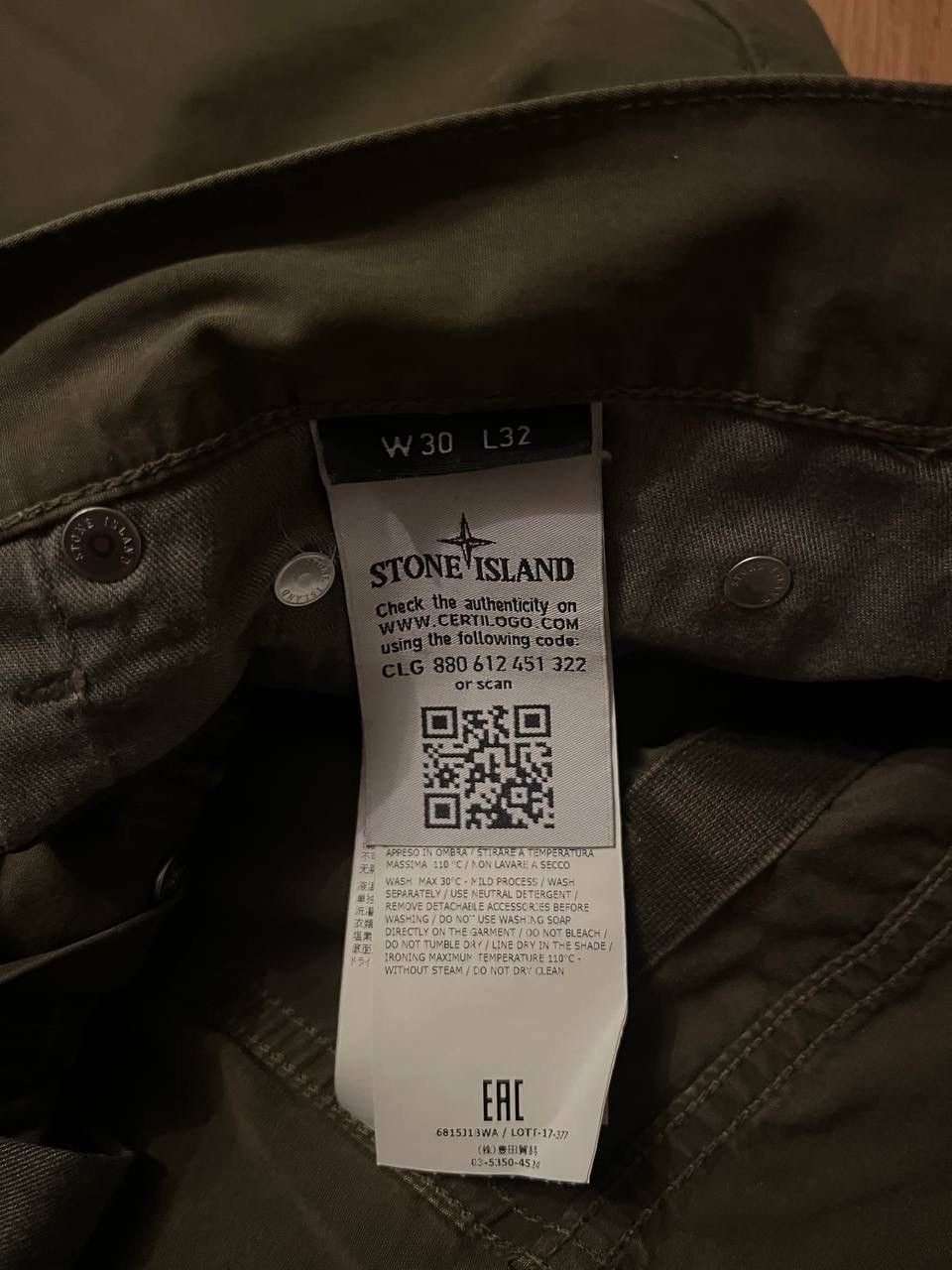 Designer × Stone Island Stone island casual jeans Size US 30 / EU 46 - 4 Thumbnail