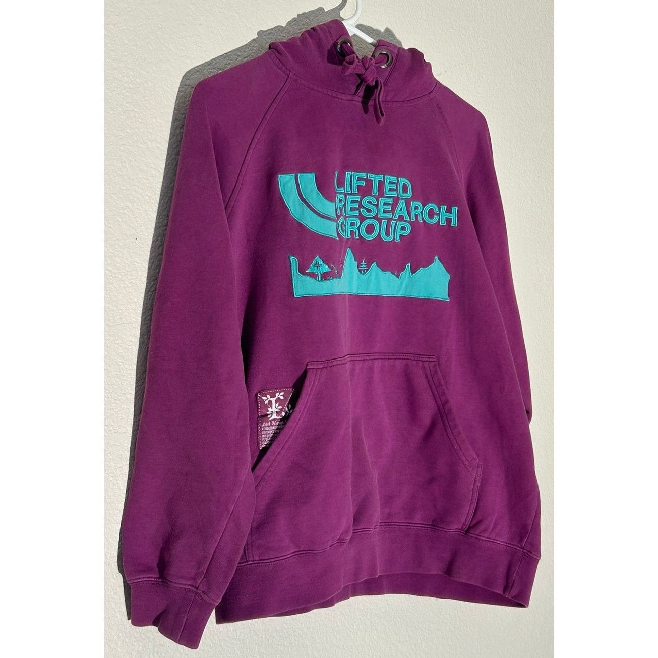 LRG LRG Lifted Research Group - Purple Women's Small Hoodie Size S / US 4 / IT 40 - 4 Thumbnail