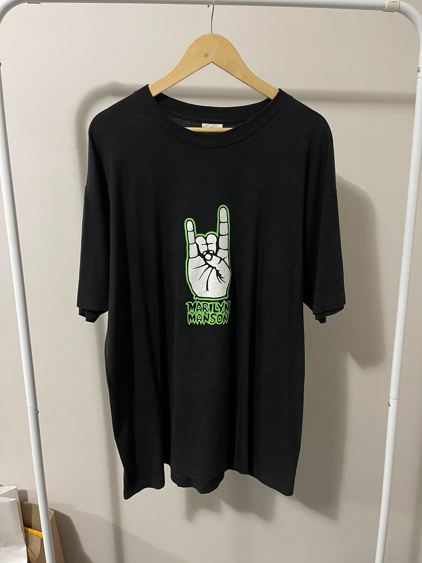 Vintage Marilyn Manson 1995 Vintage T-Shirt Size US XL / EU 56 / 4 - 1 Thumbnail