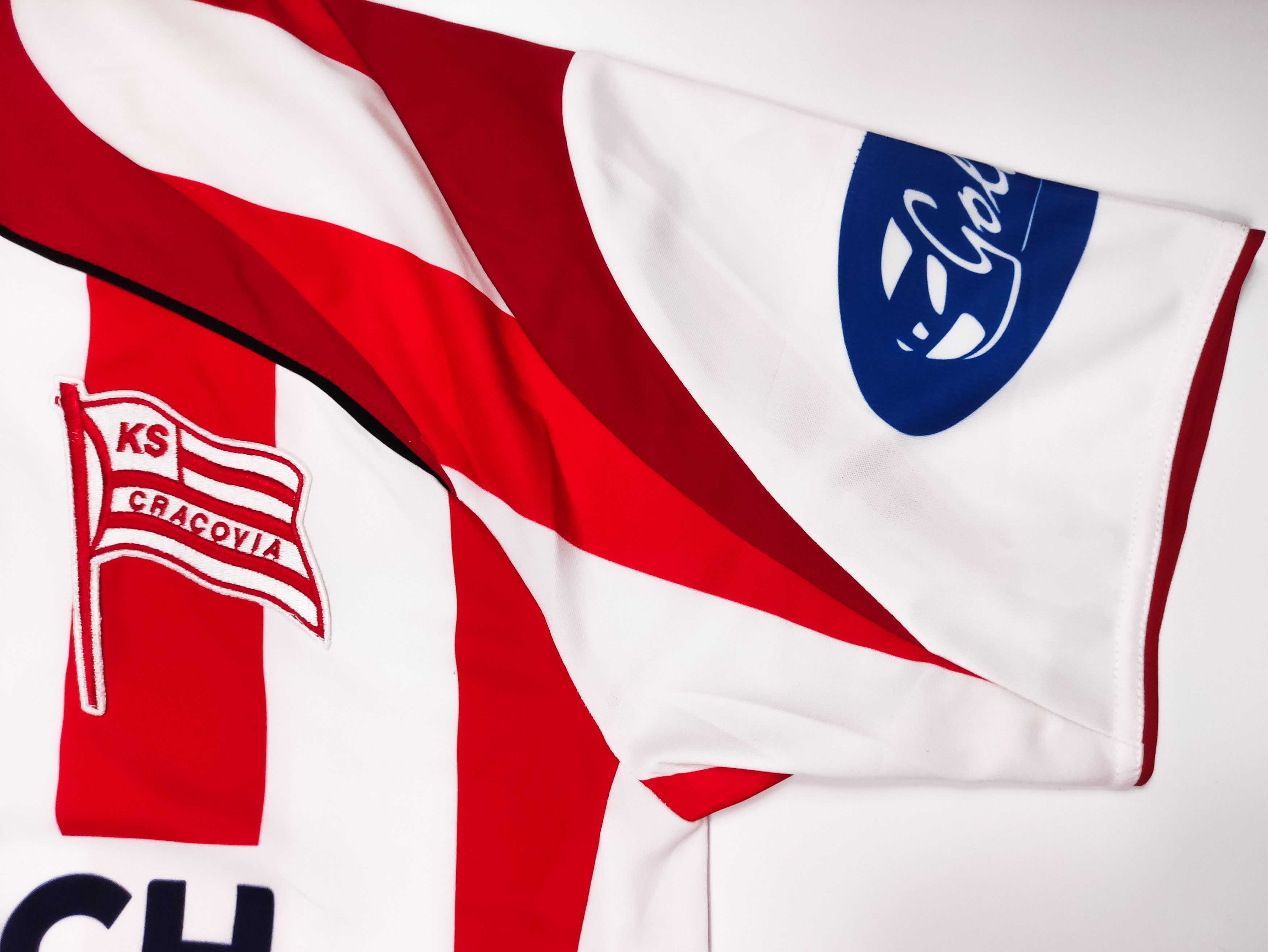 Vintage BNWT KS Cracovia 2007 2008 Zina Home Shirt Kit Jersey Cracow Size US L / EU 52-54 / 3 - 9 Thumbnail