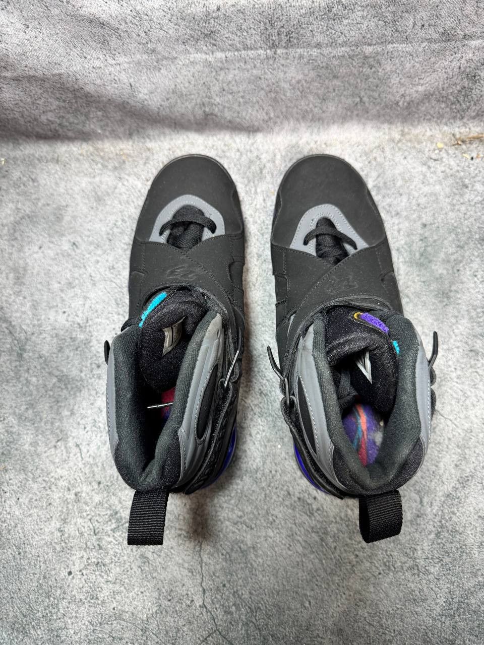 Jordan Brand Size 7Y | Jordan 8 Aqua No Box | Pre-Owned Size US 7 / EU 40 - 3 Thumbnail