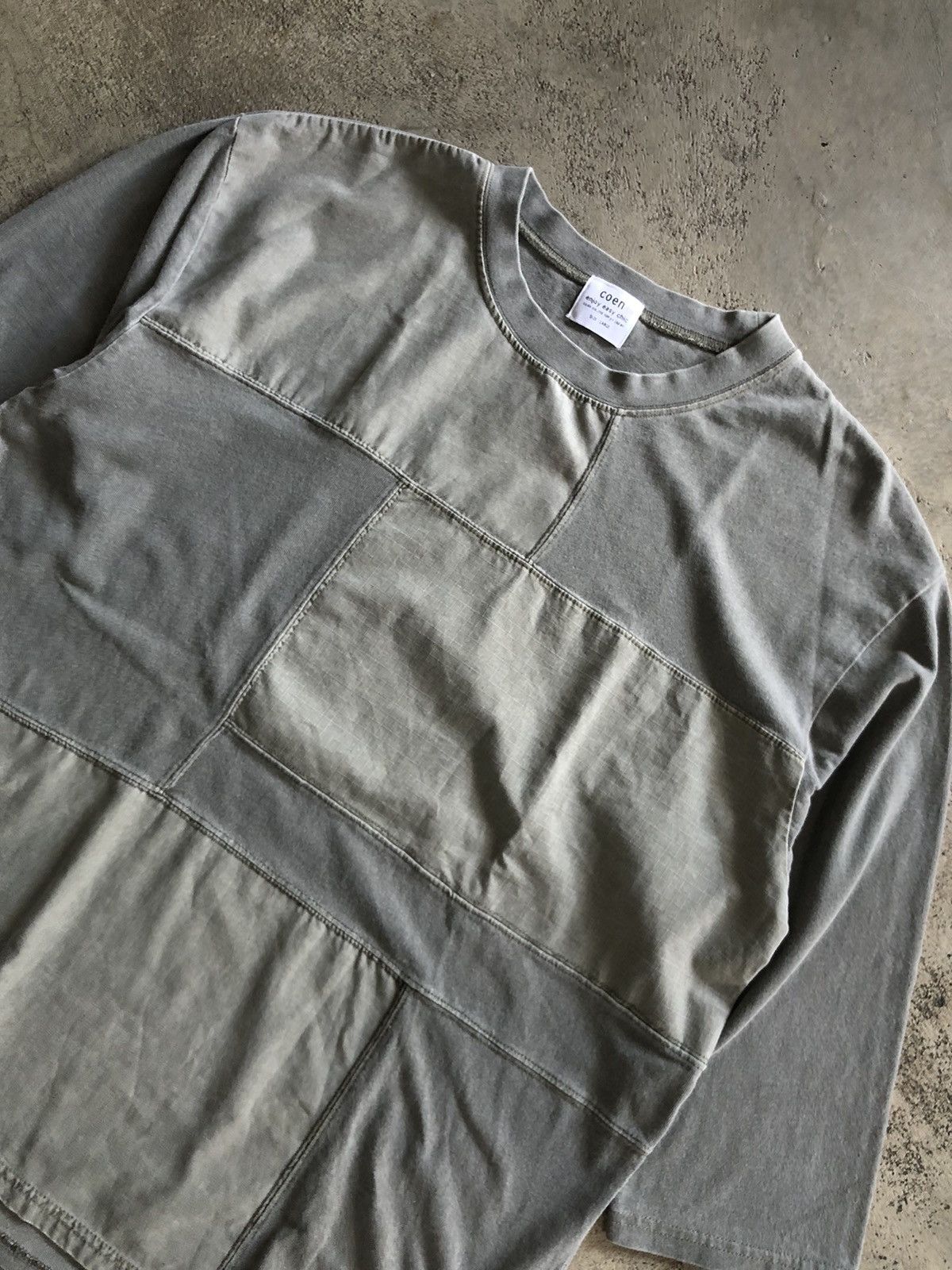 If Six Was Nine × Japanese Brand × Le Grande Bleu (L.G.B.) JAPANESE COEN PATCHWORK STYLE Size US L / EU 52-54 / 3 - 3 Thumbnail